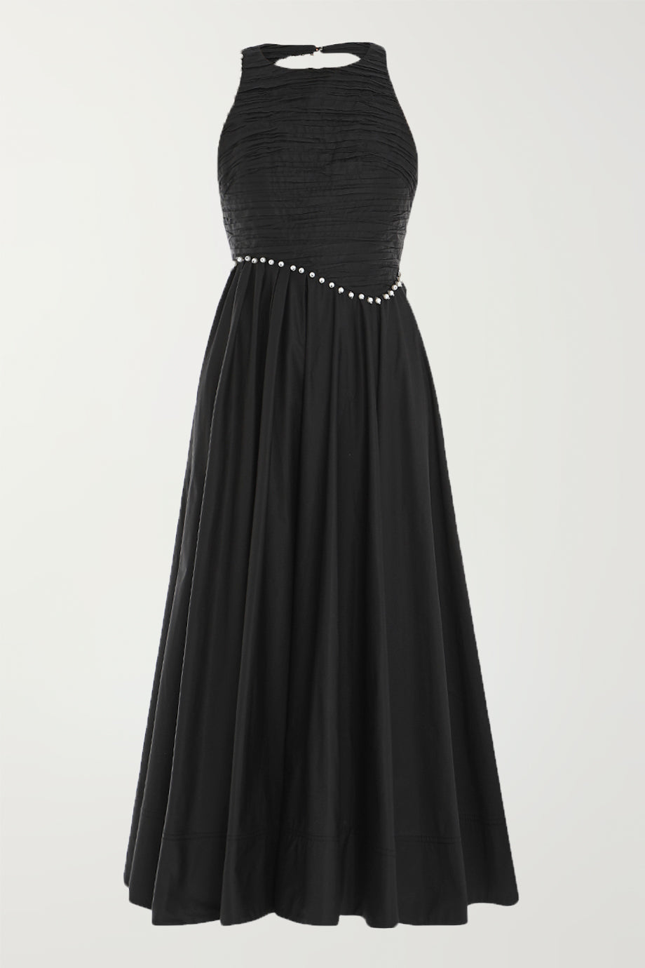 Florence Pearl Trim Midi Dress