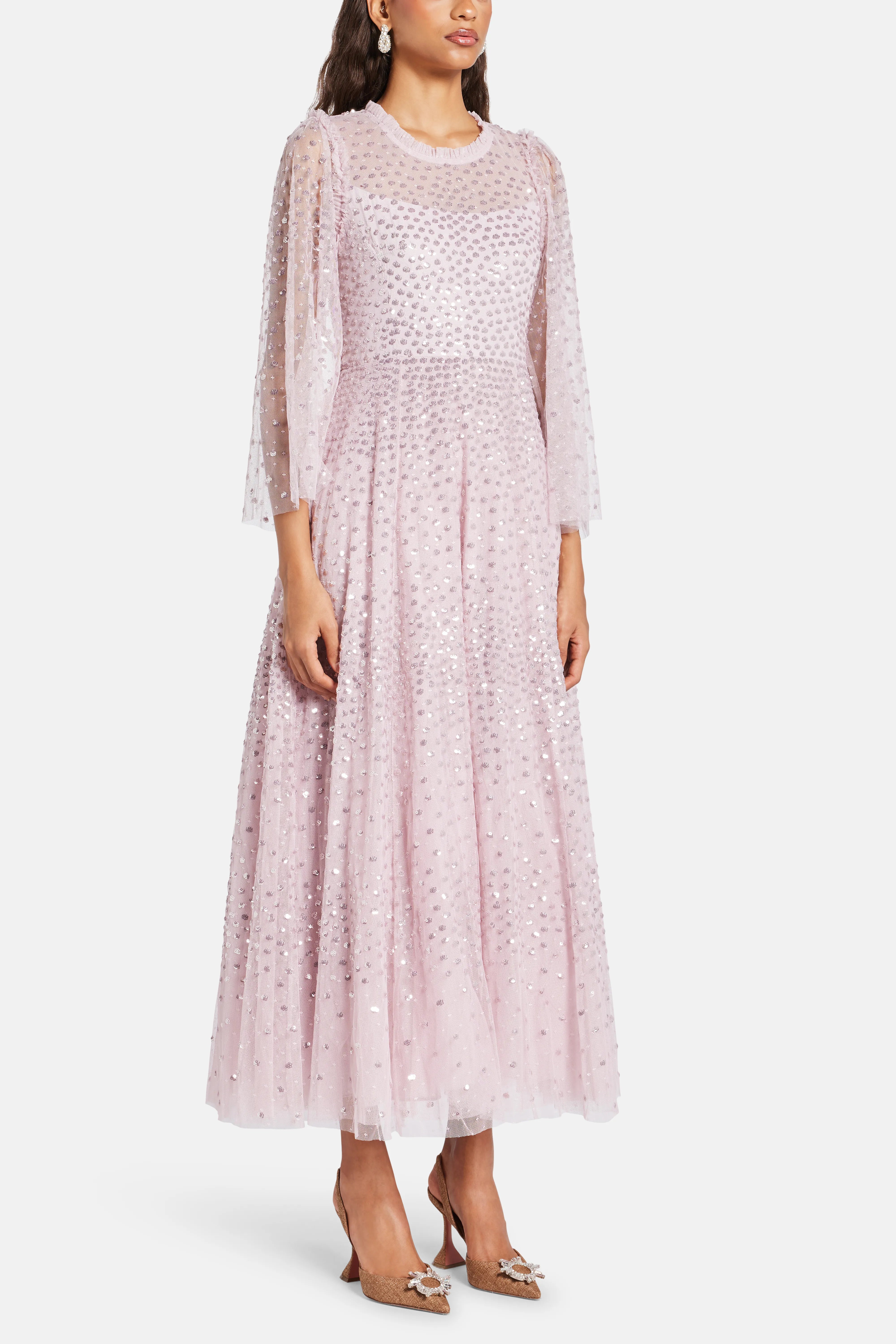 Scatter Dot Evening Dress