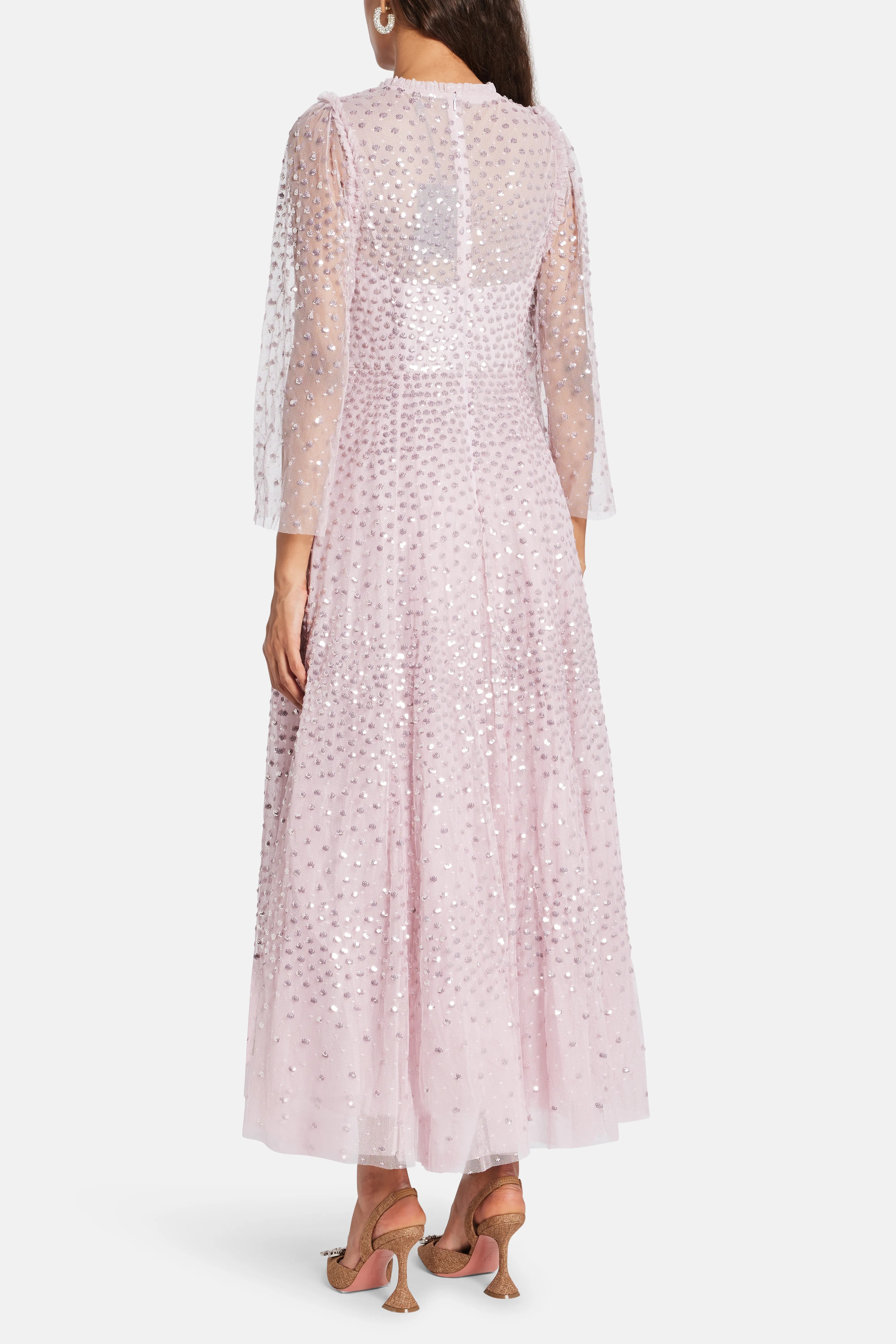 Scatter Dot Evening Dress