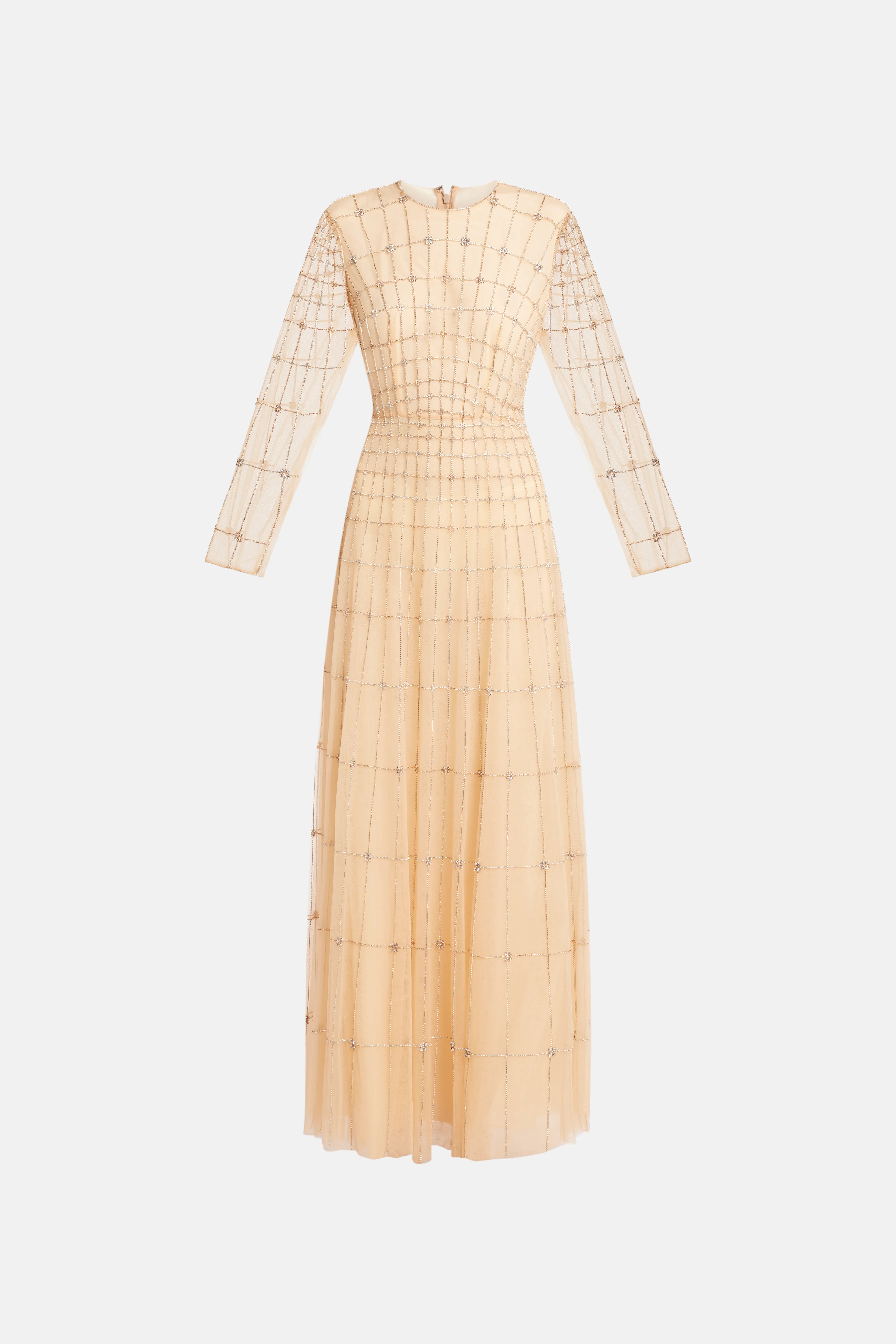 فستان سهرة أنيسة المطرز بتول