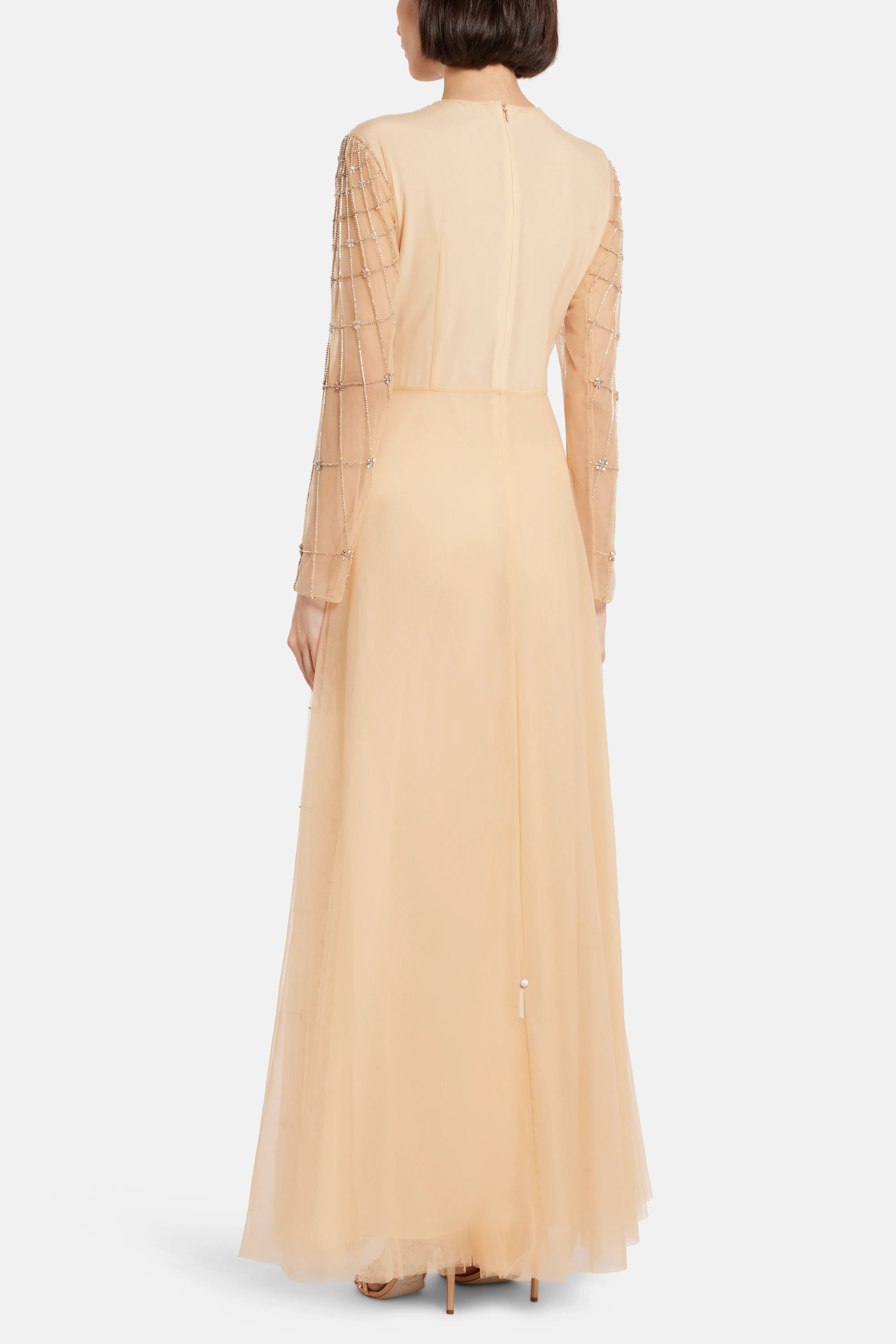 فستان سهرة أنيسة المطرز بتول