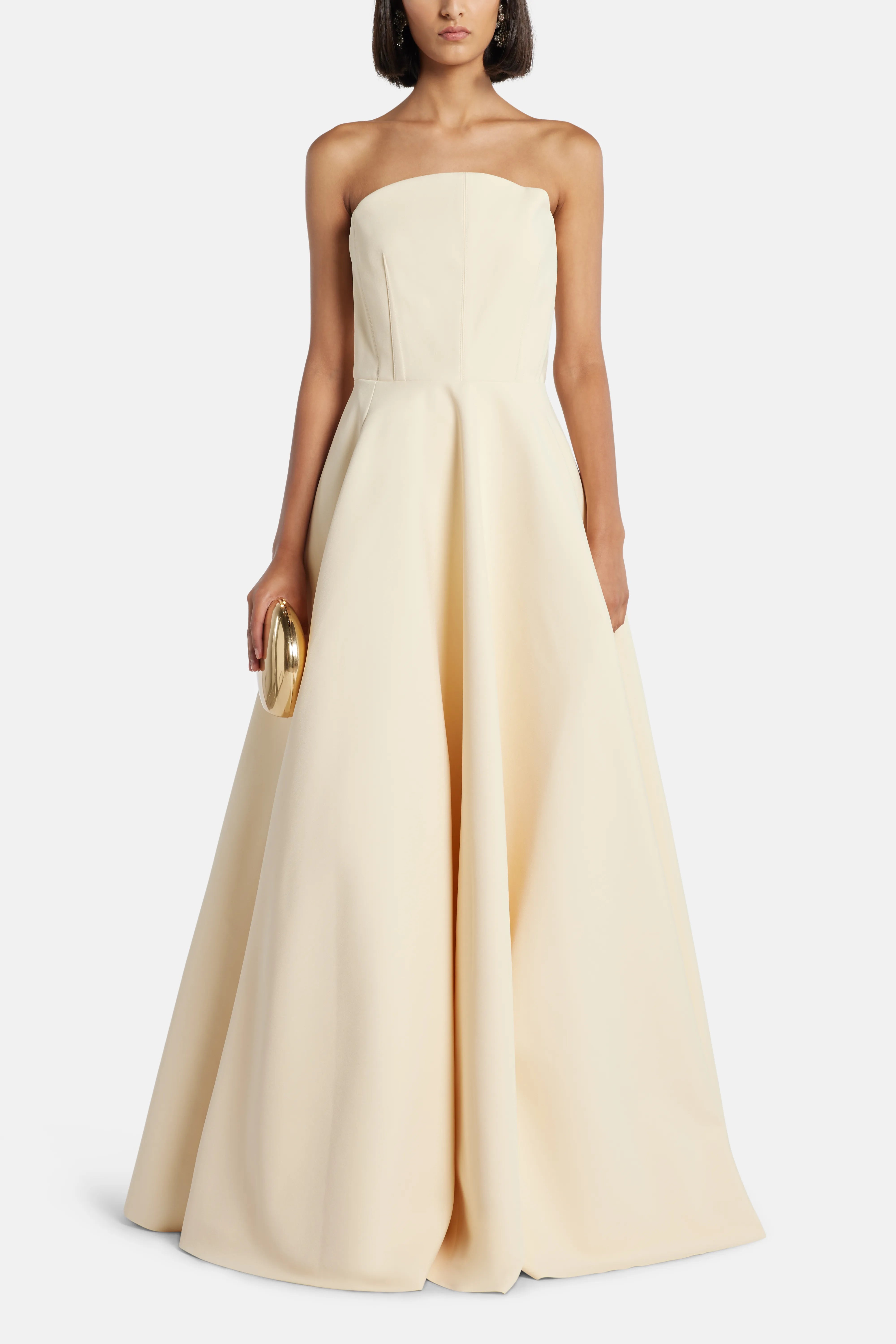 Mathilde Evening Gown in White