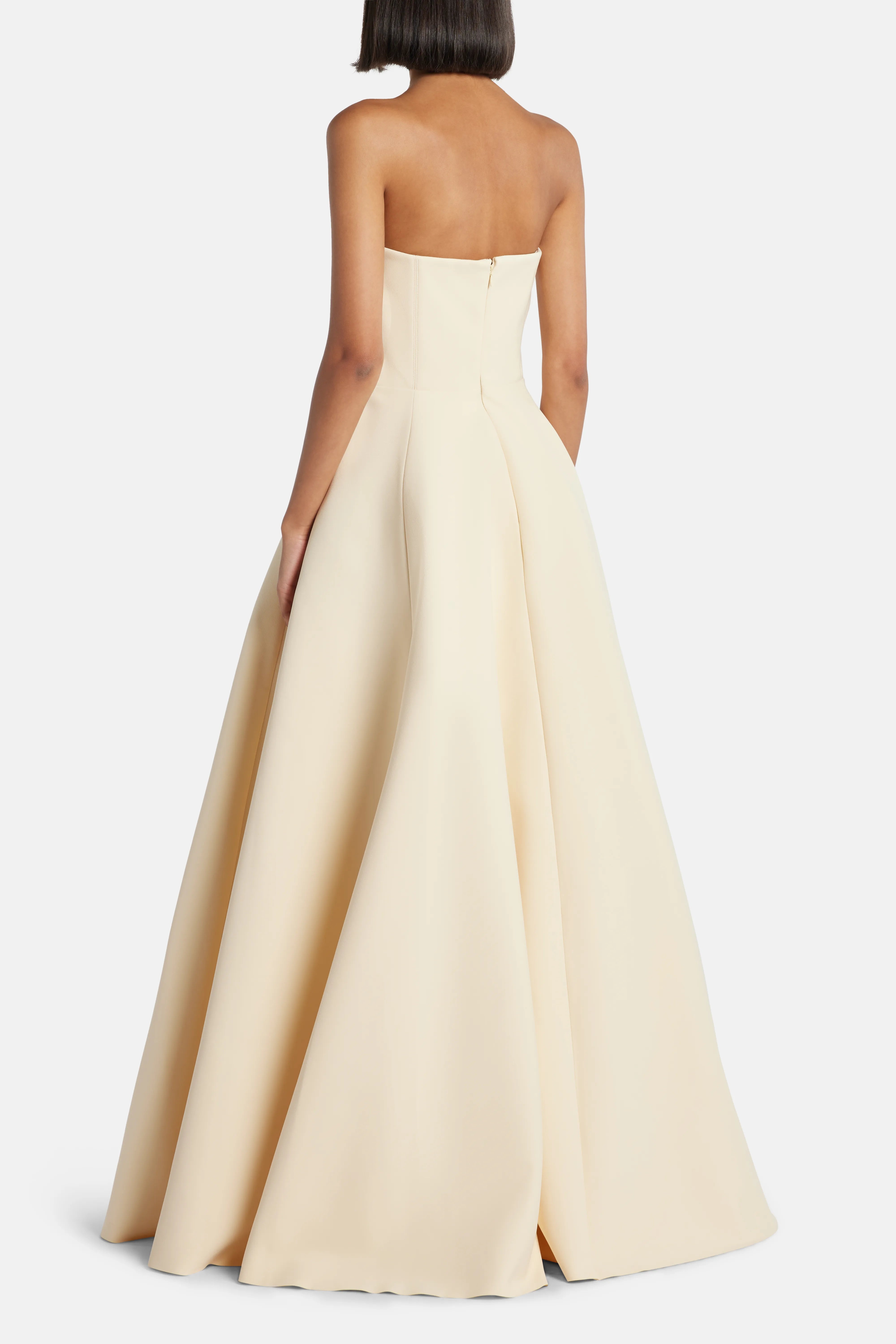 Mathilde Evening Gown in White