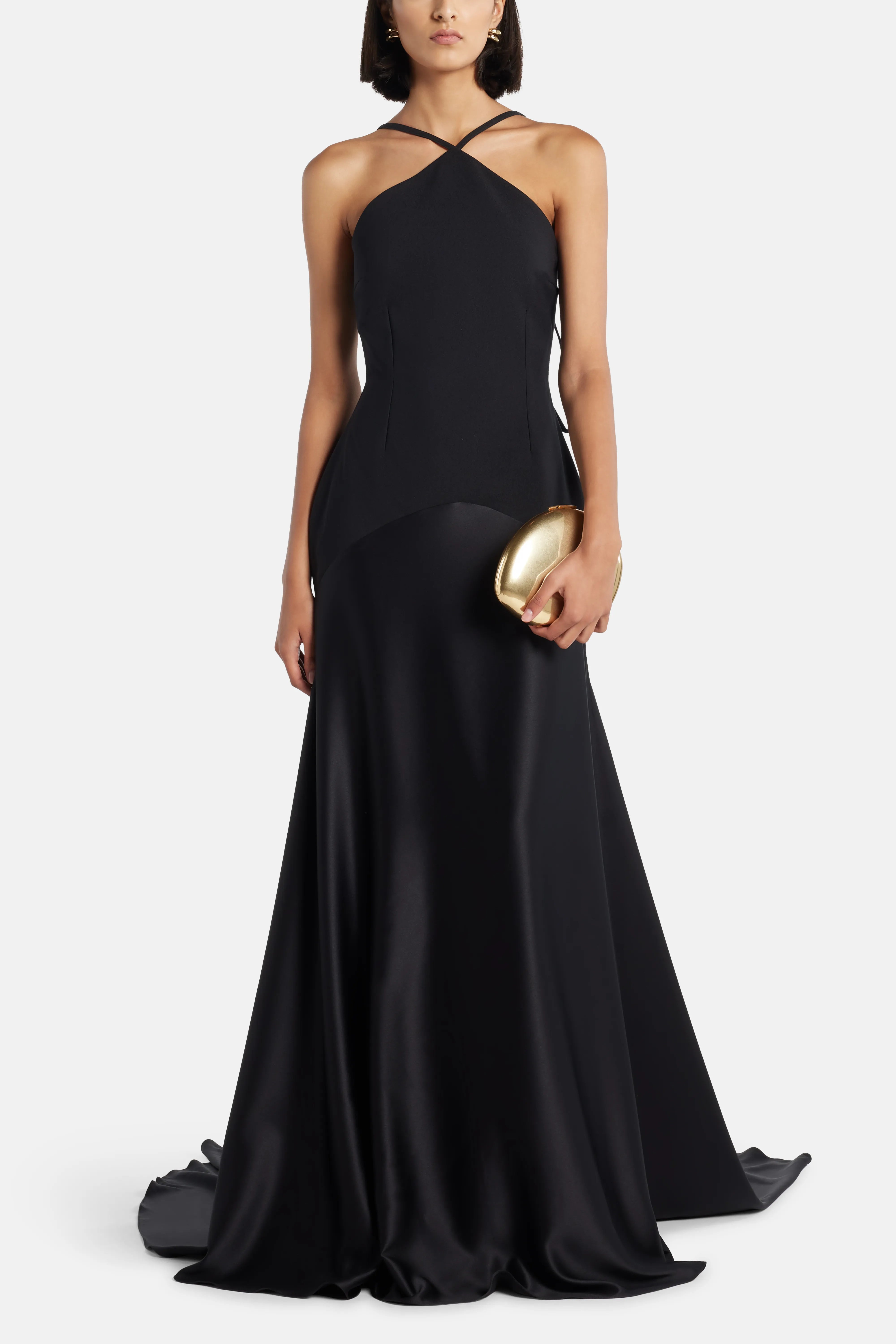Florie Evening Gown in Black