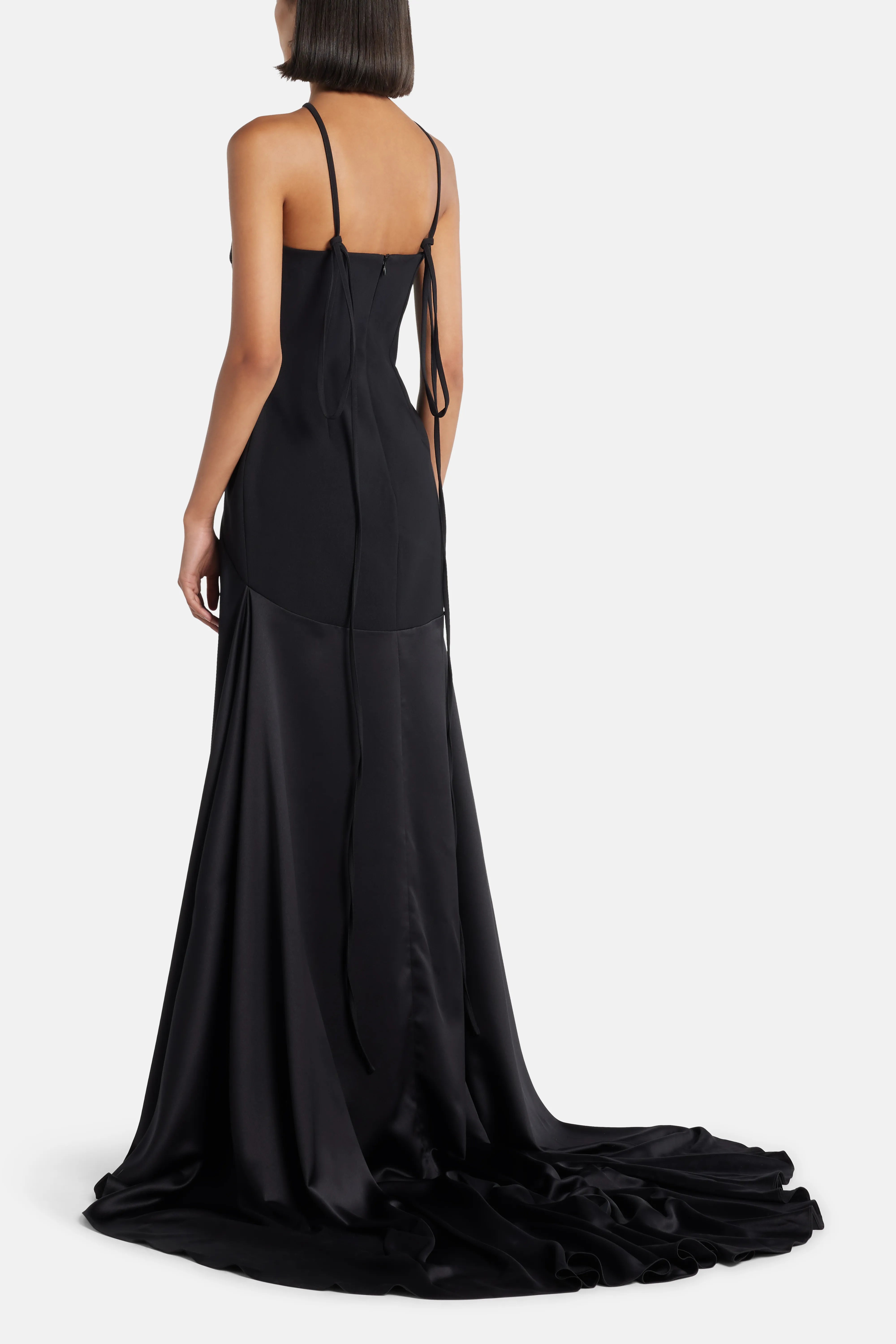 Florie Evening Gown in Black