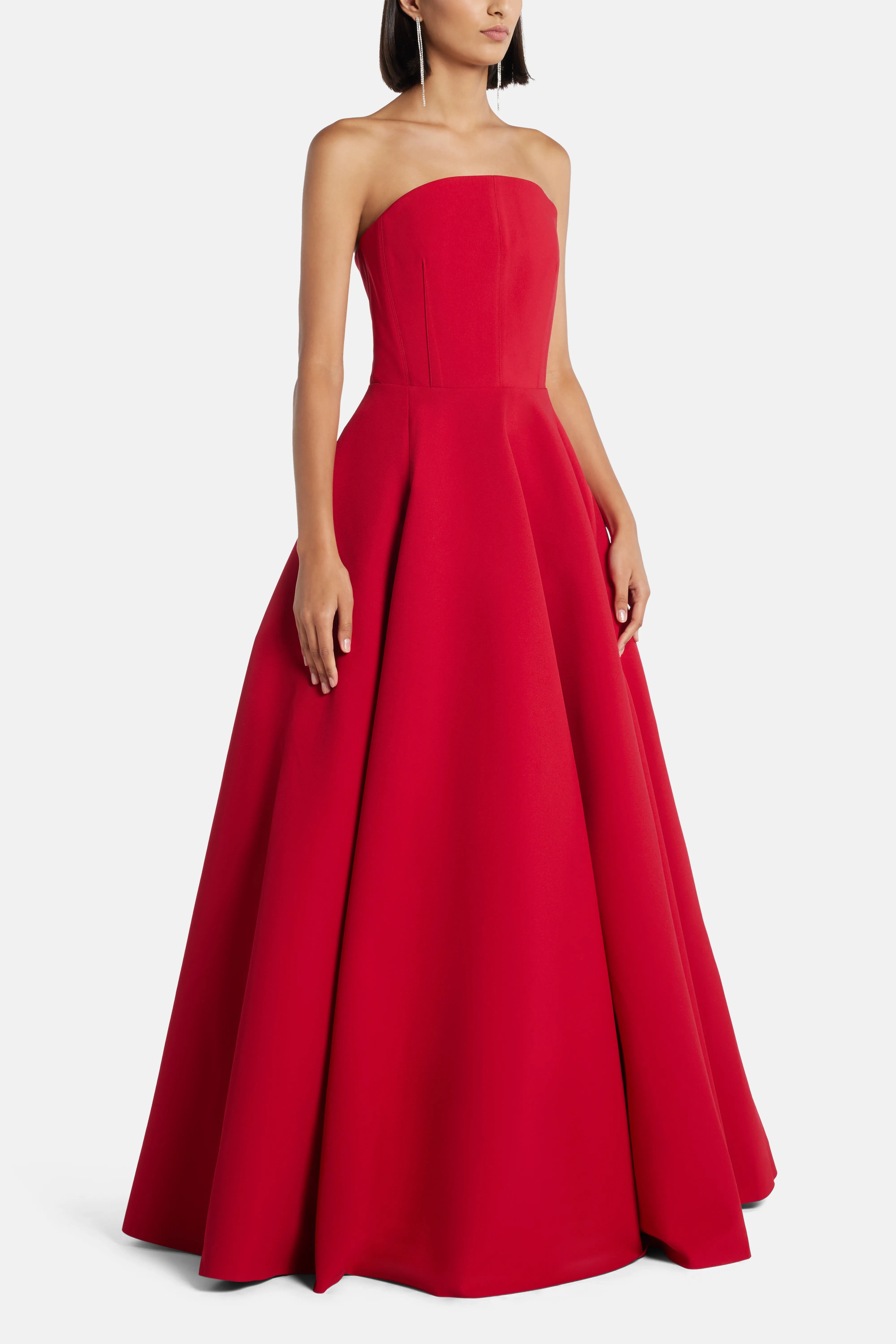 Mathilde Evening Gown in Red