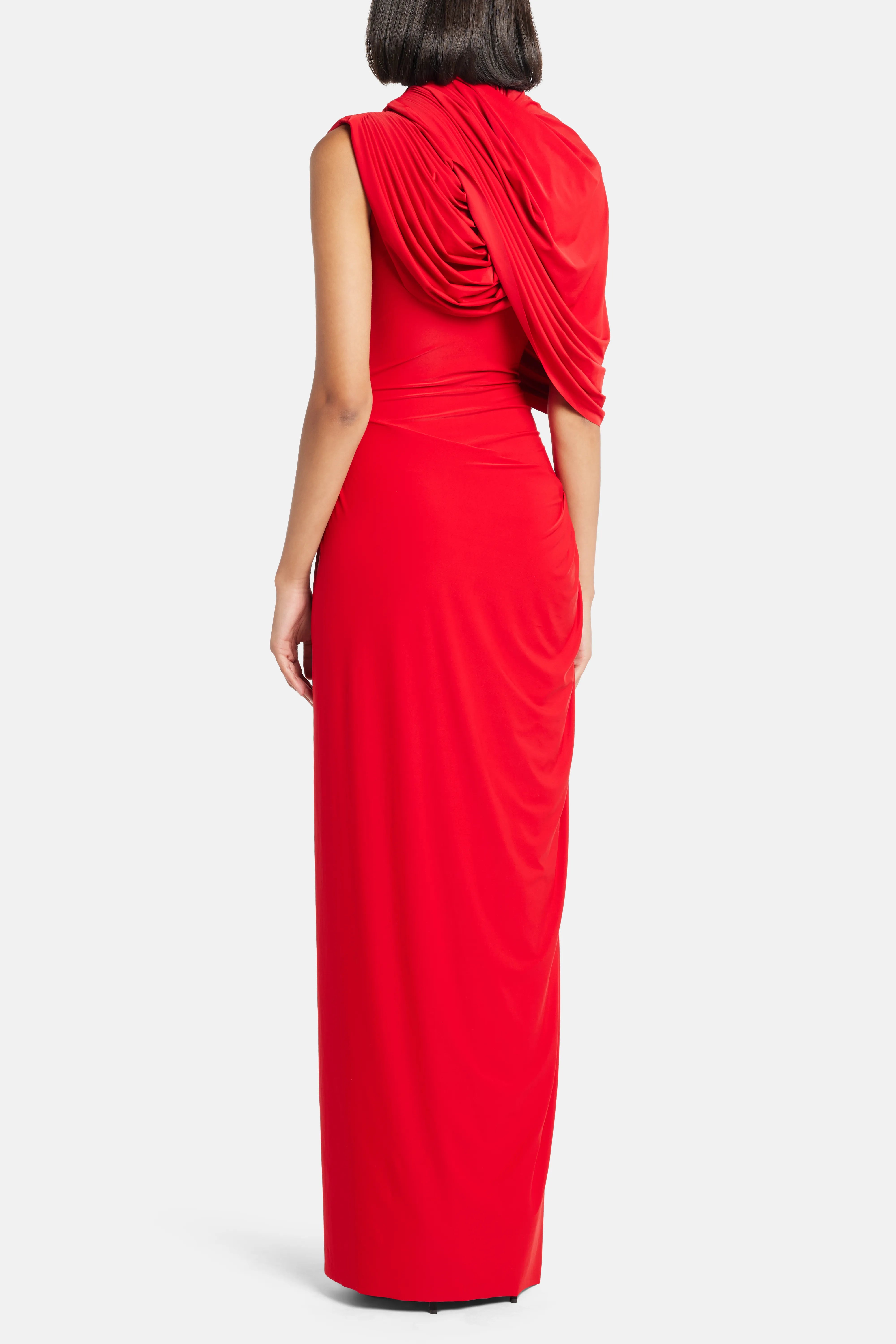 Bloom Maxi Dress in Red