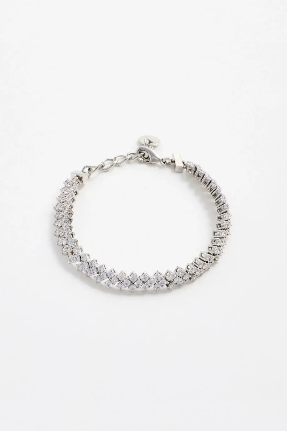 Crystal Bracelet in Silver