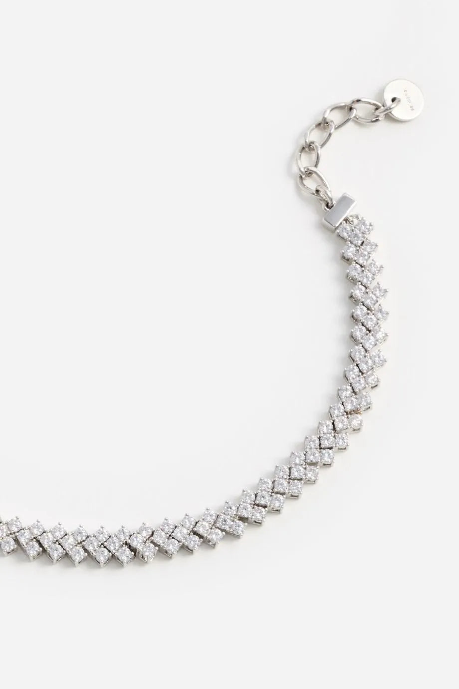 Crystal Bracelet in Silver