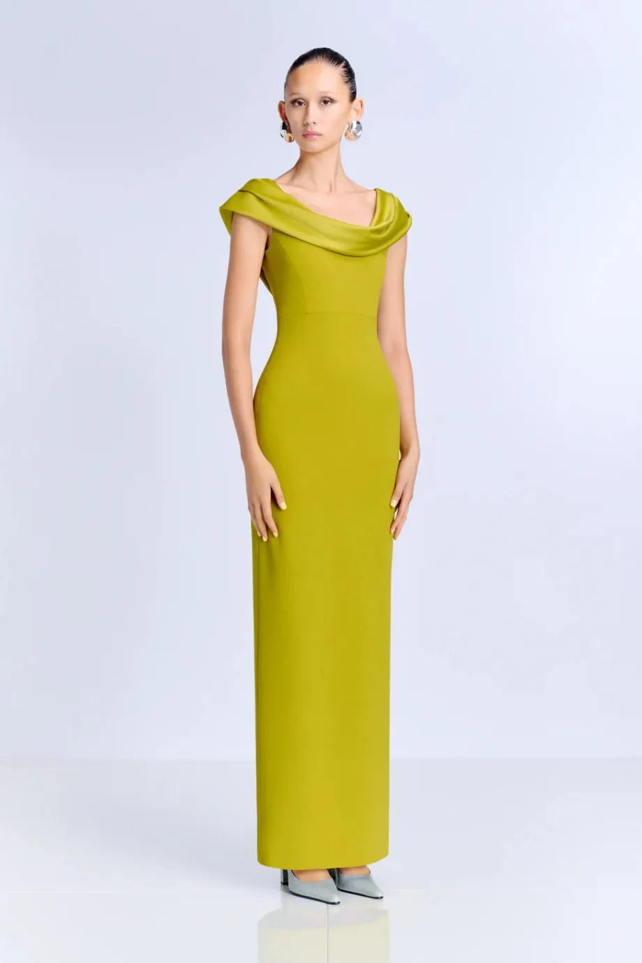 Adele Evening Dress in Green