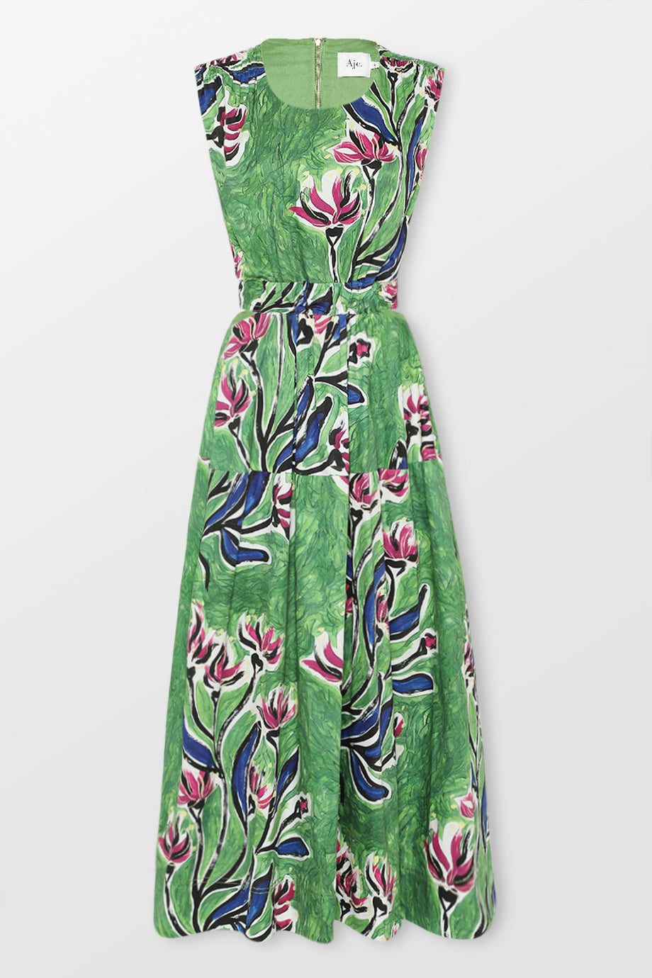 Zorina Tie Midi Dress
