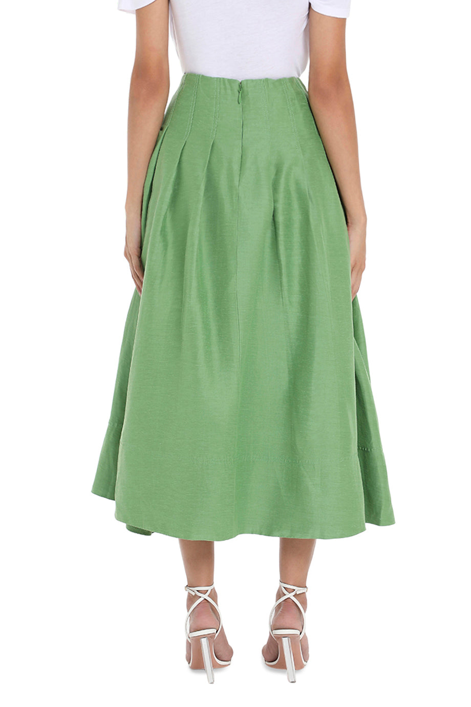 Paradiso Cinched Midi Skirt
