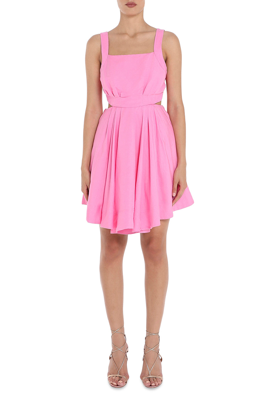 Clara Tie Back Mini Dress
