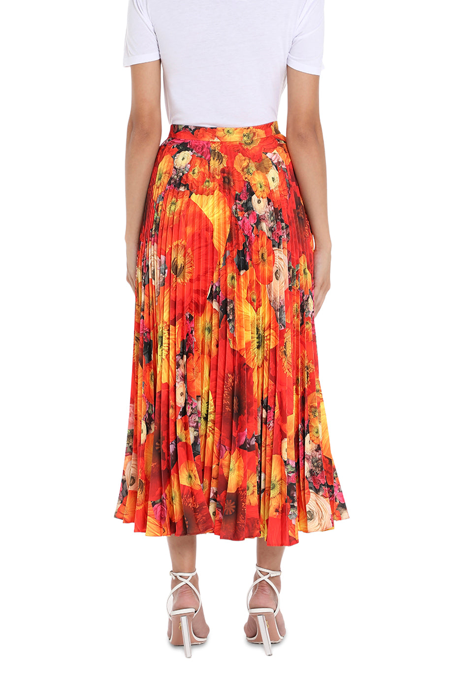 The Full Bloom Pleated Skirt
