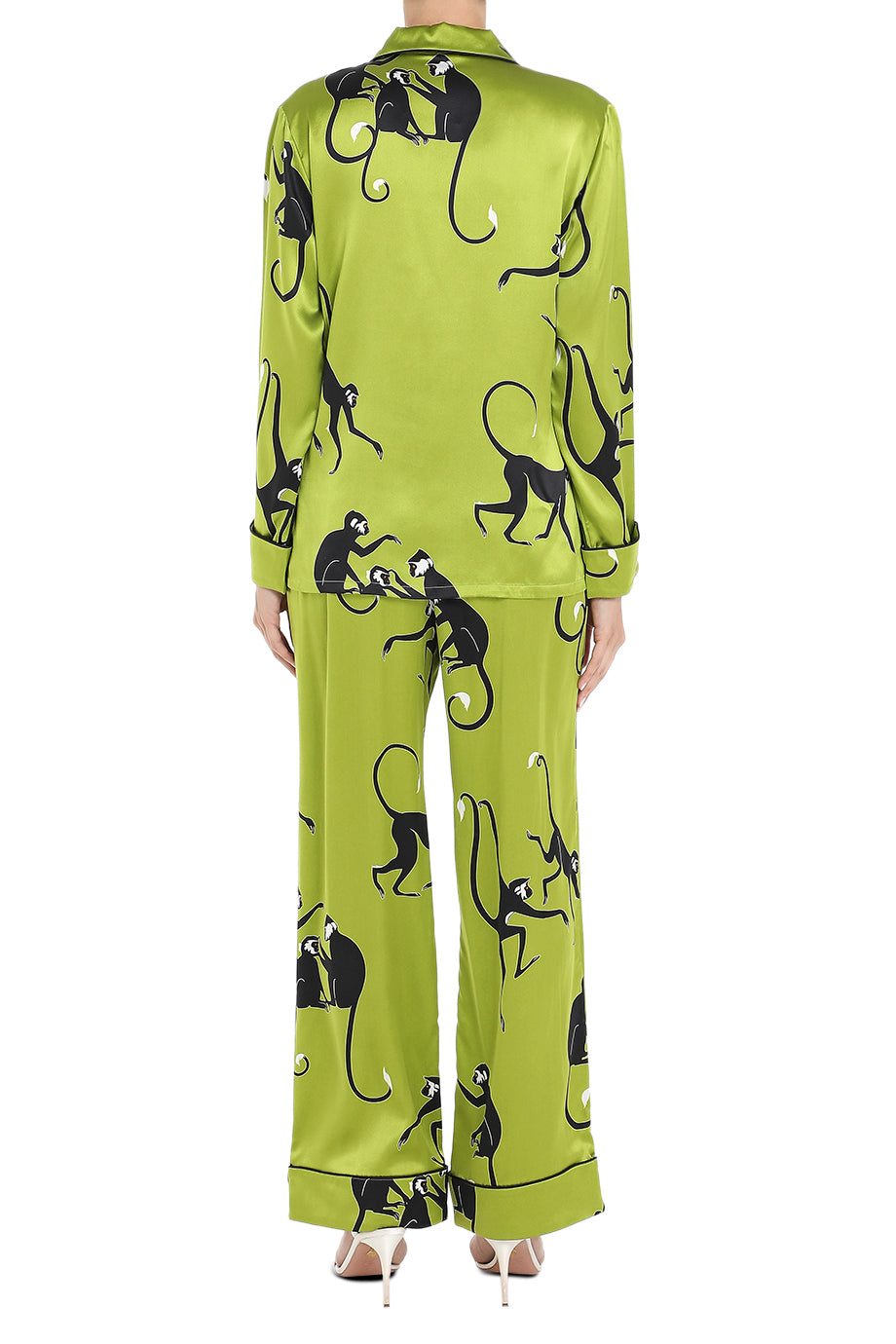 Lila Citrus Monkey Pyjama Set