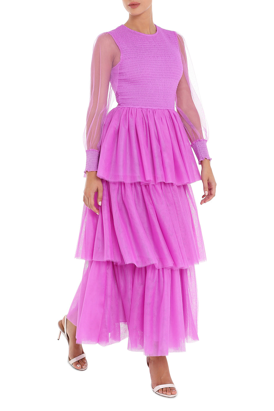 Lux Tulle Maxi Dress