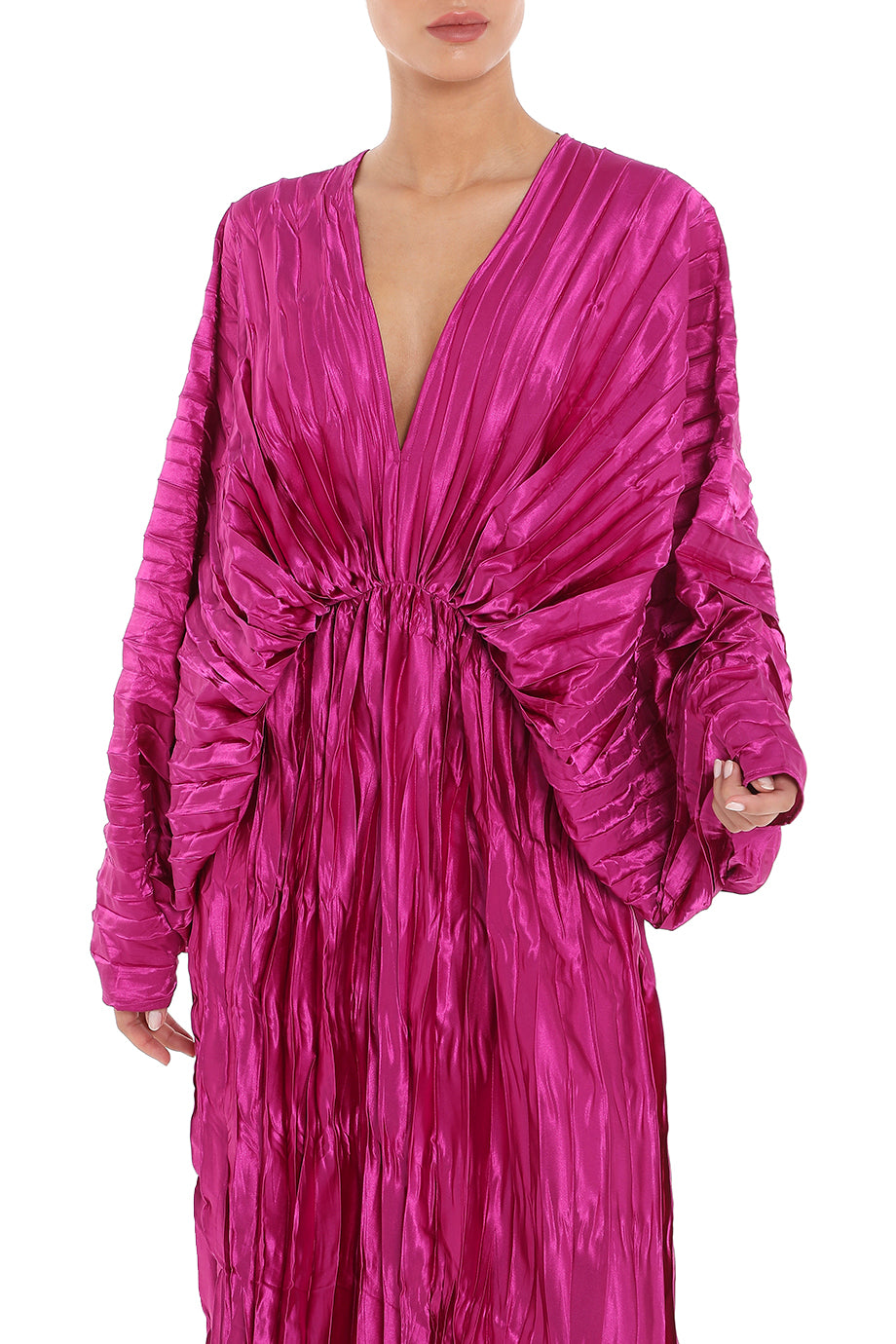 De Luxe Pleated Gown