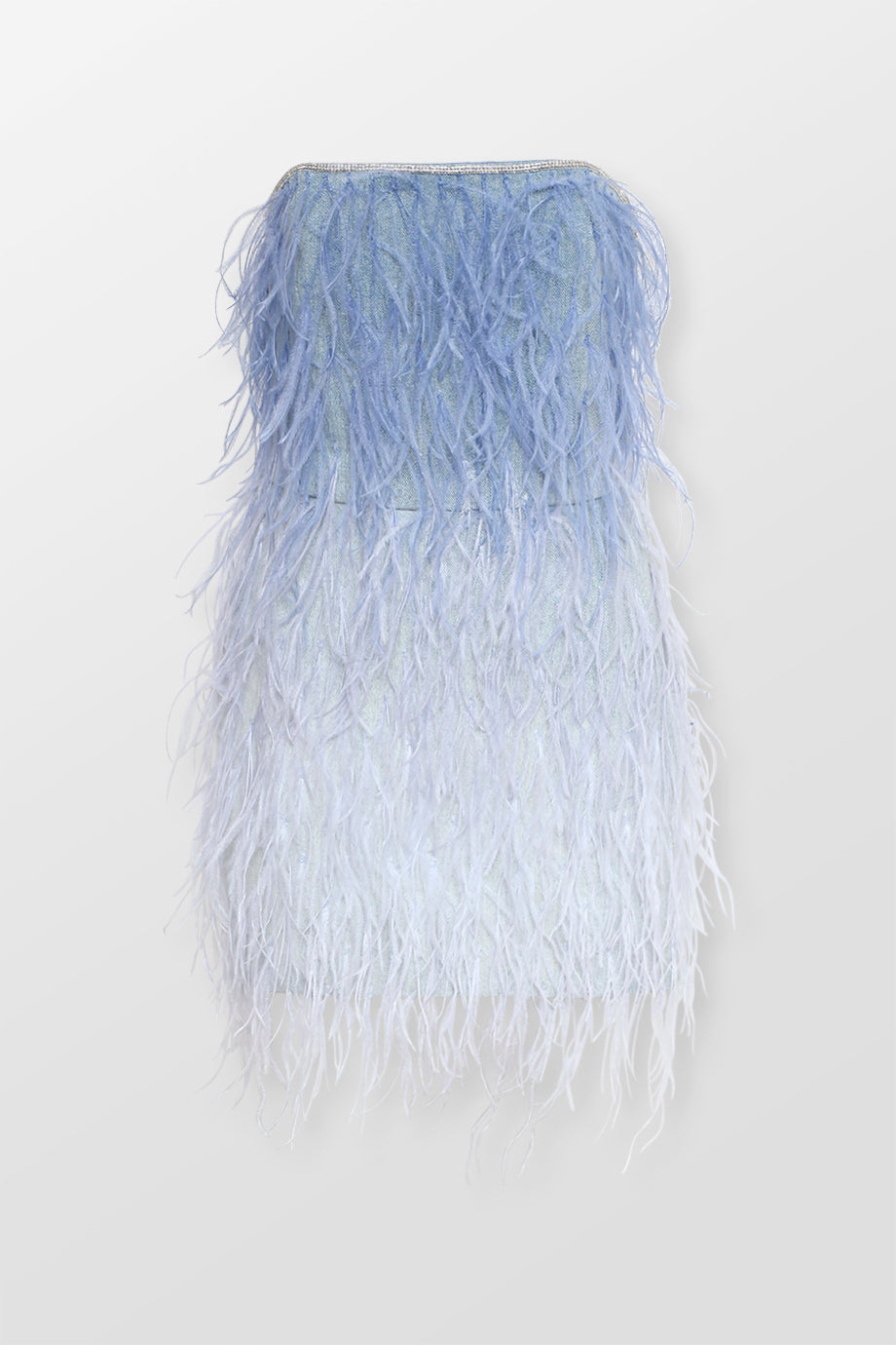Sofia Feathered Mini Dress