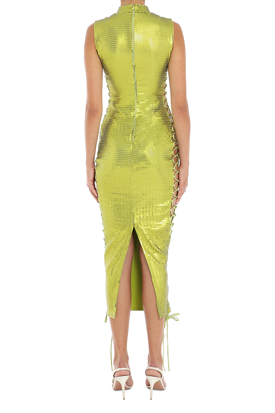 Elena Sequin-Embellished Midi Dress