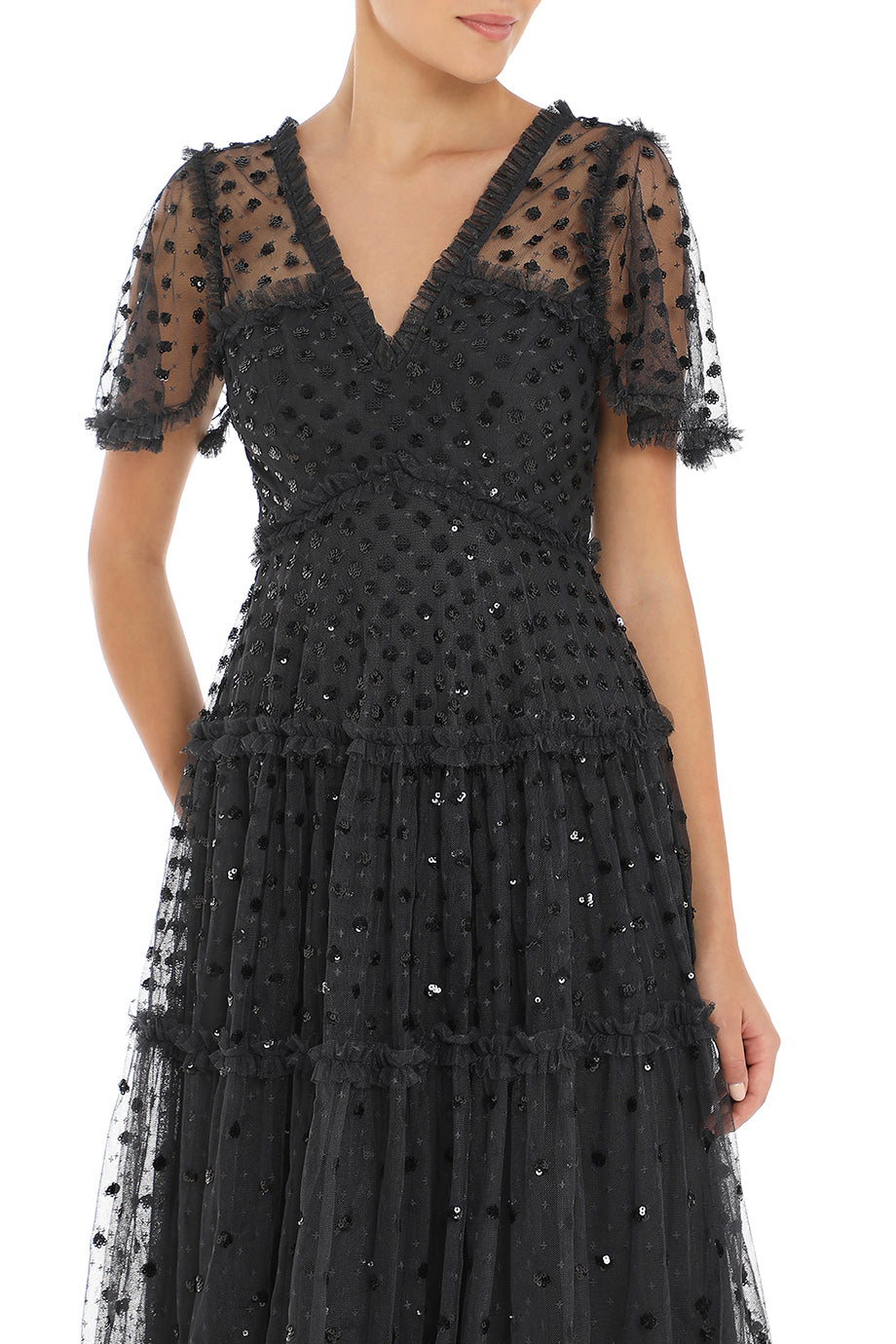 Thea Bodice Ankle Gown