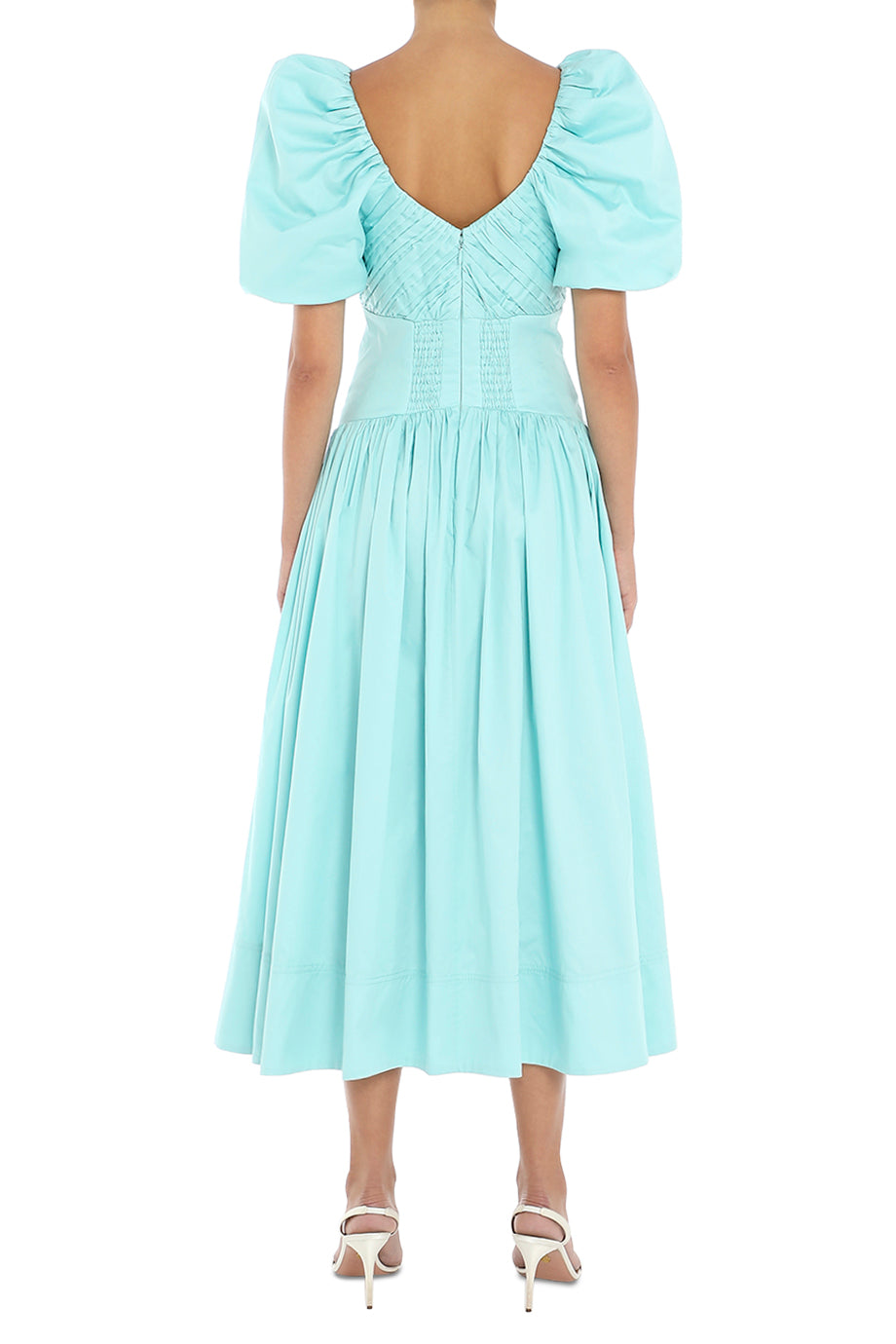 Gabrielle Plunge Midi Dress