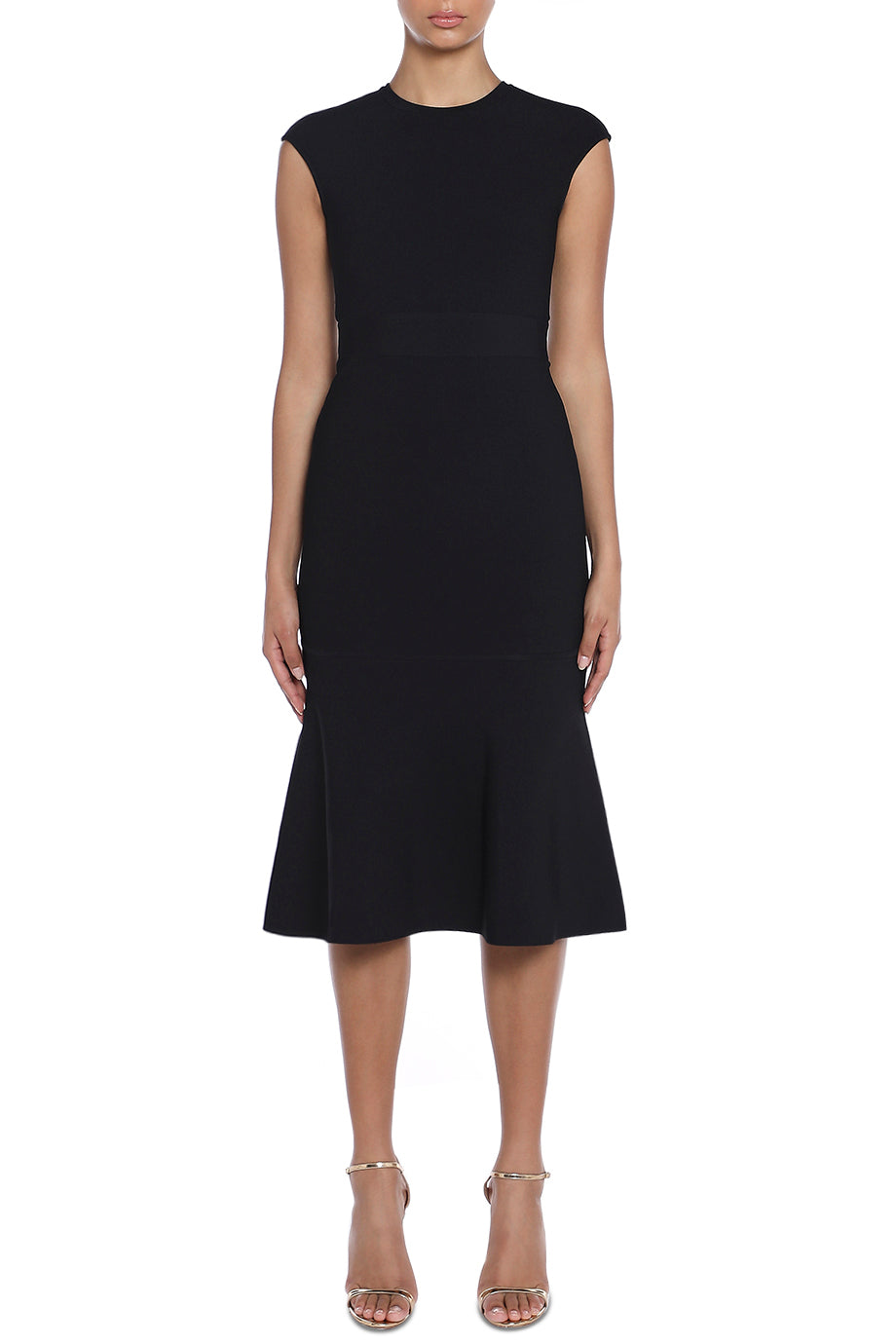 Milano Cap Sleeve Midi Dress