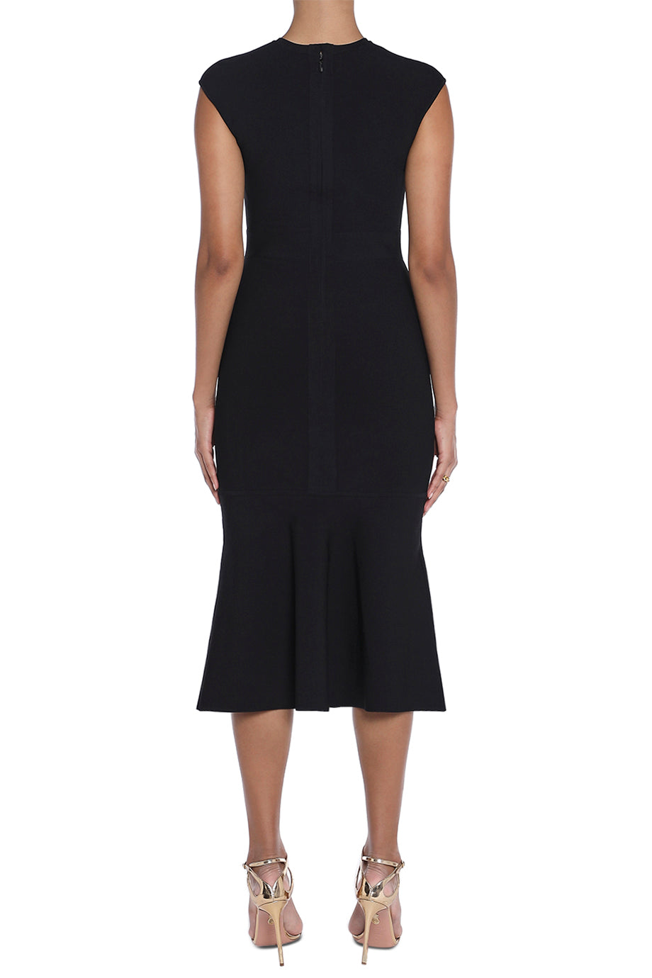 Milano Cap Sleeve Midi Dress