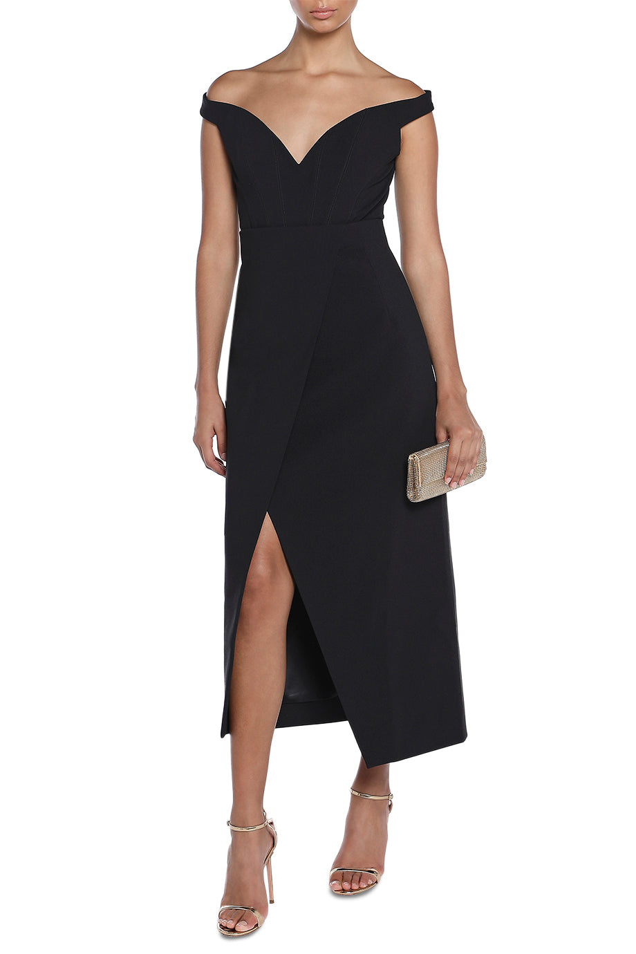 Karter Crepe Midi Dress