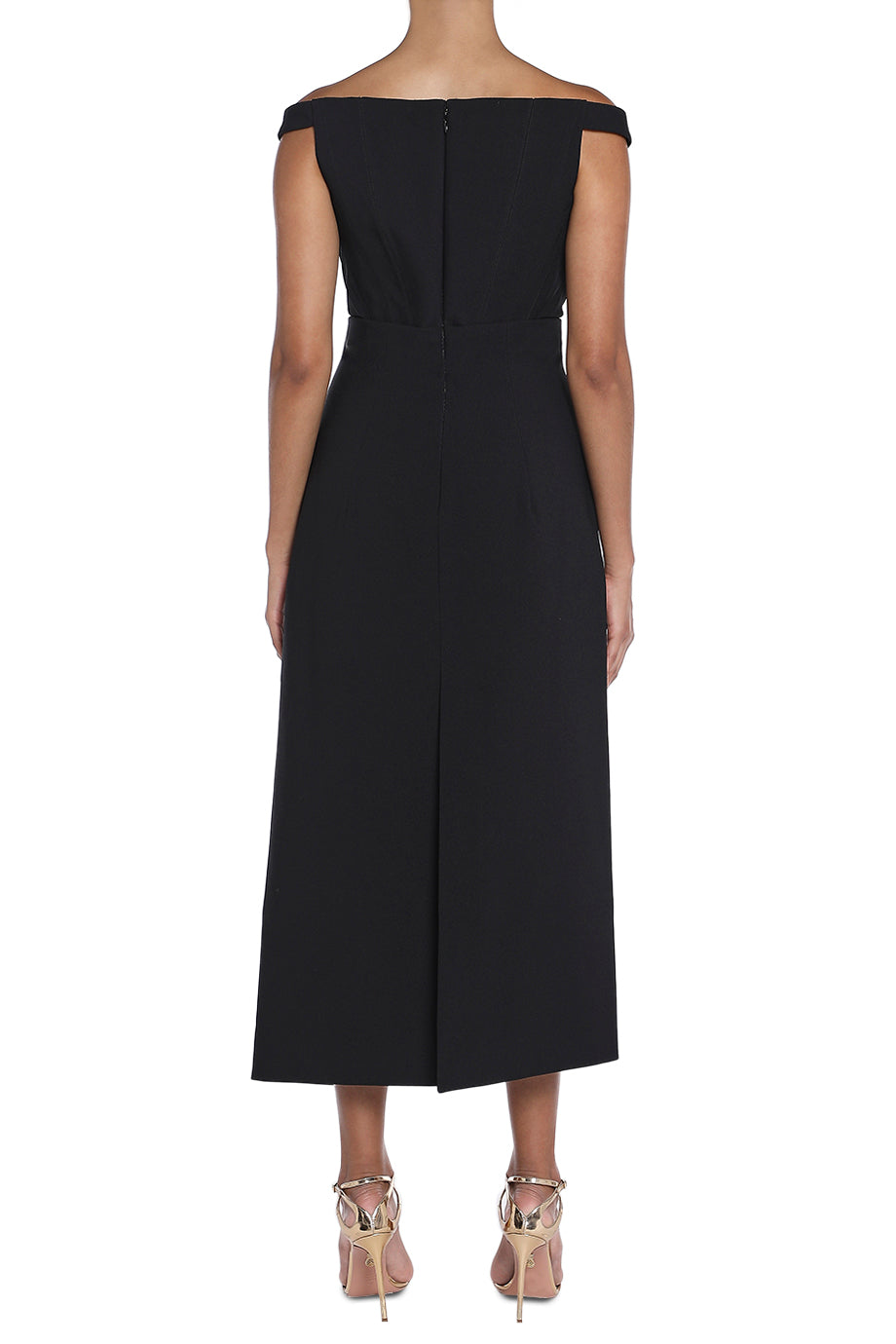 Karter Crepe Midi Dress