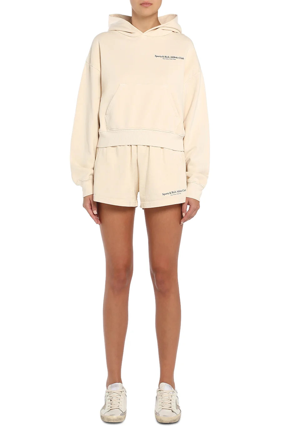 Athletic Club Cropped Hoodie