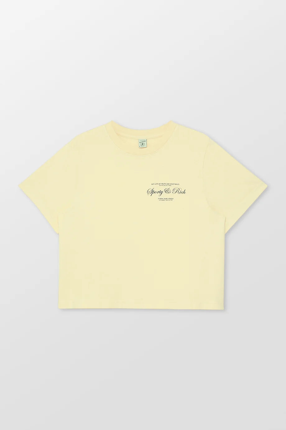 Script Logo Cropped T-Shirt