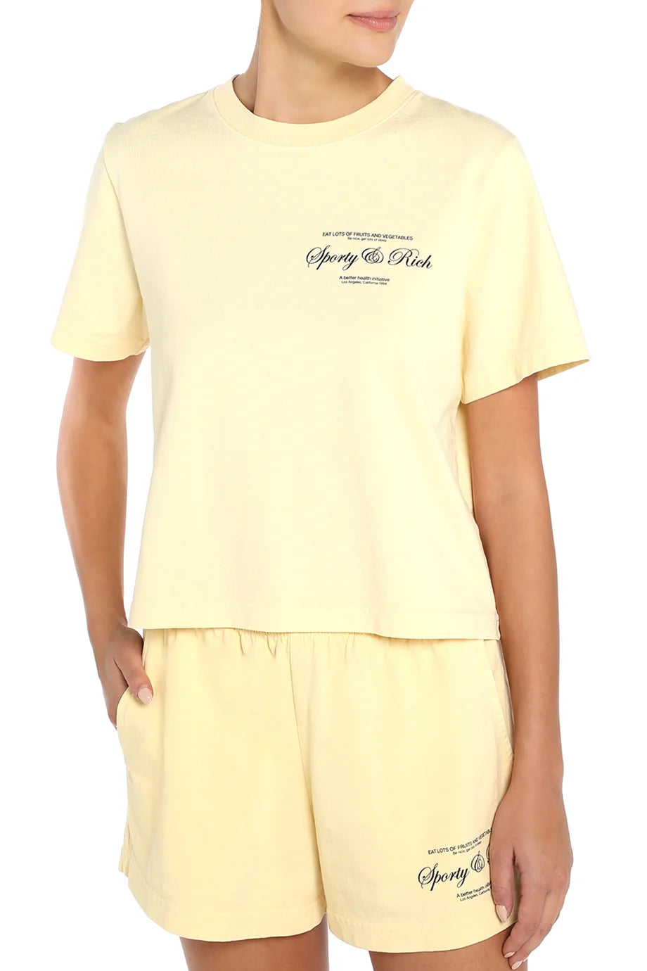Script Logo Cropped T-Shirt