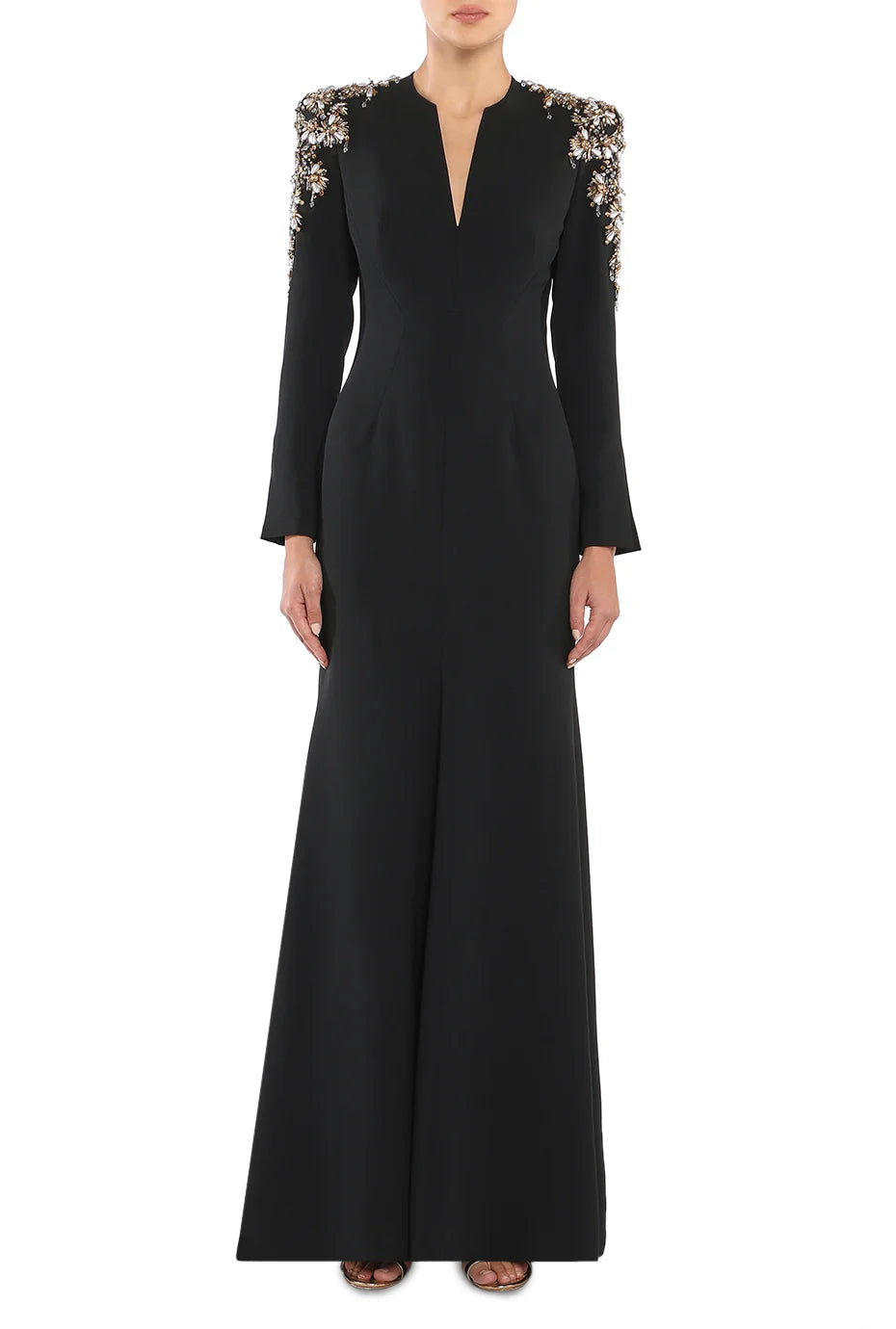 Kay Crystal Embellished Gown