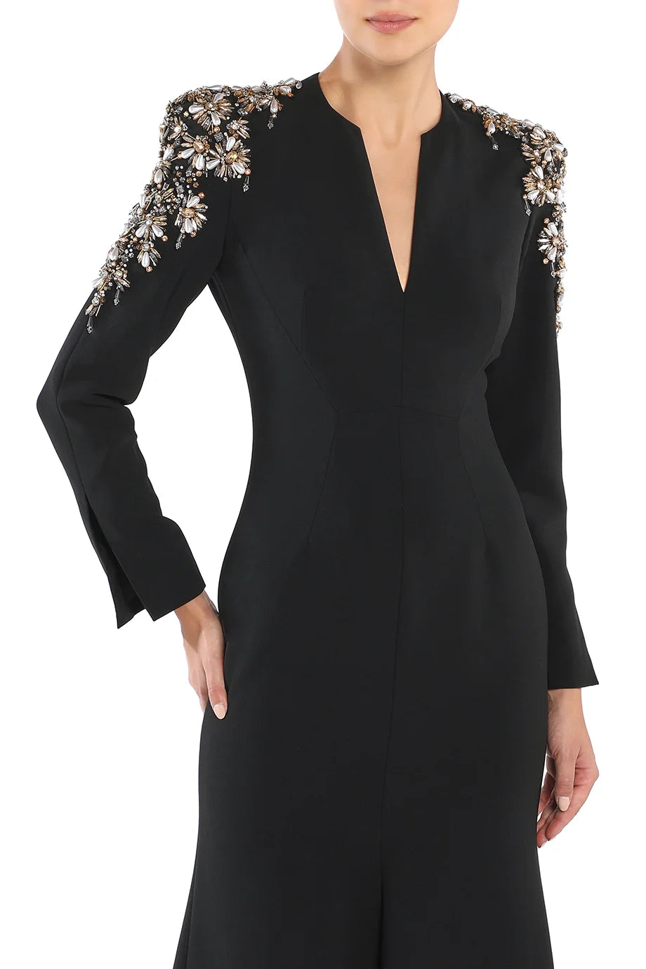 Kay Crystal Embellished Gown
