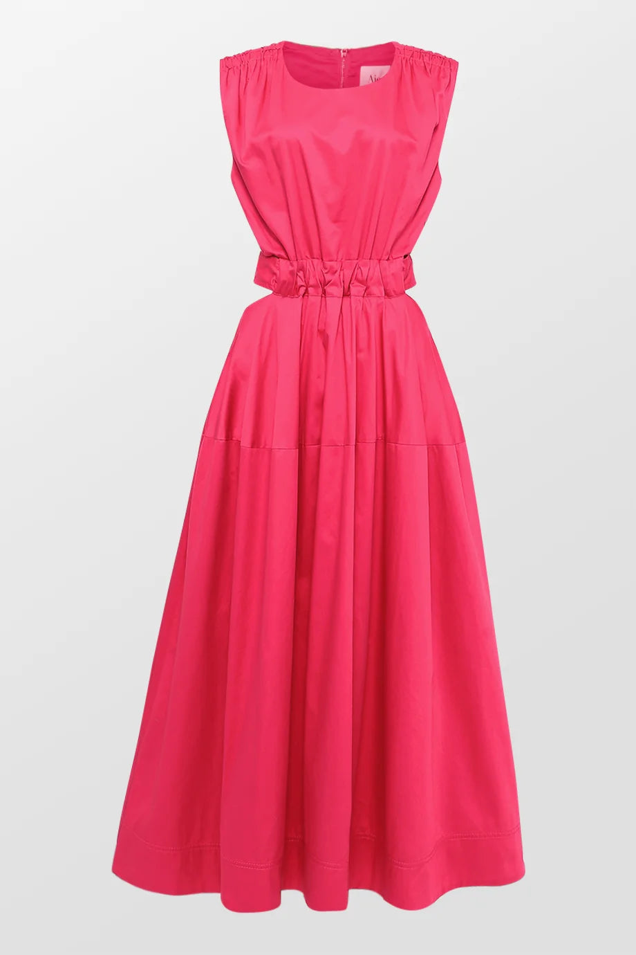 Zorina Tie Midi Dress