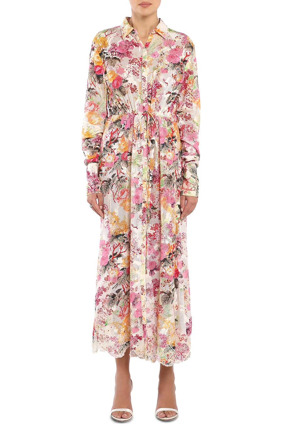 Charu Long Shirt Dress