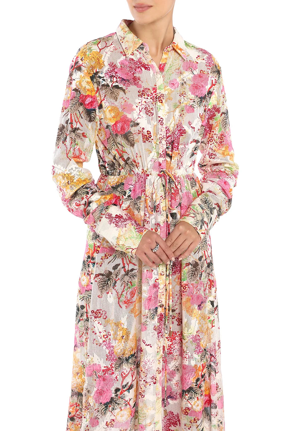 Charu Long Shirt Dress