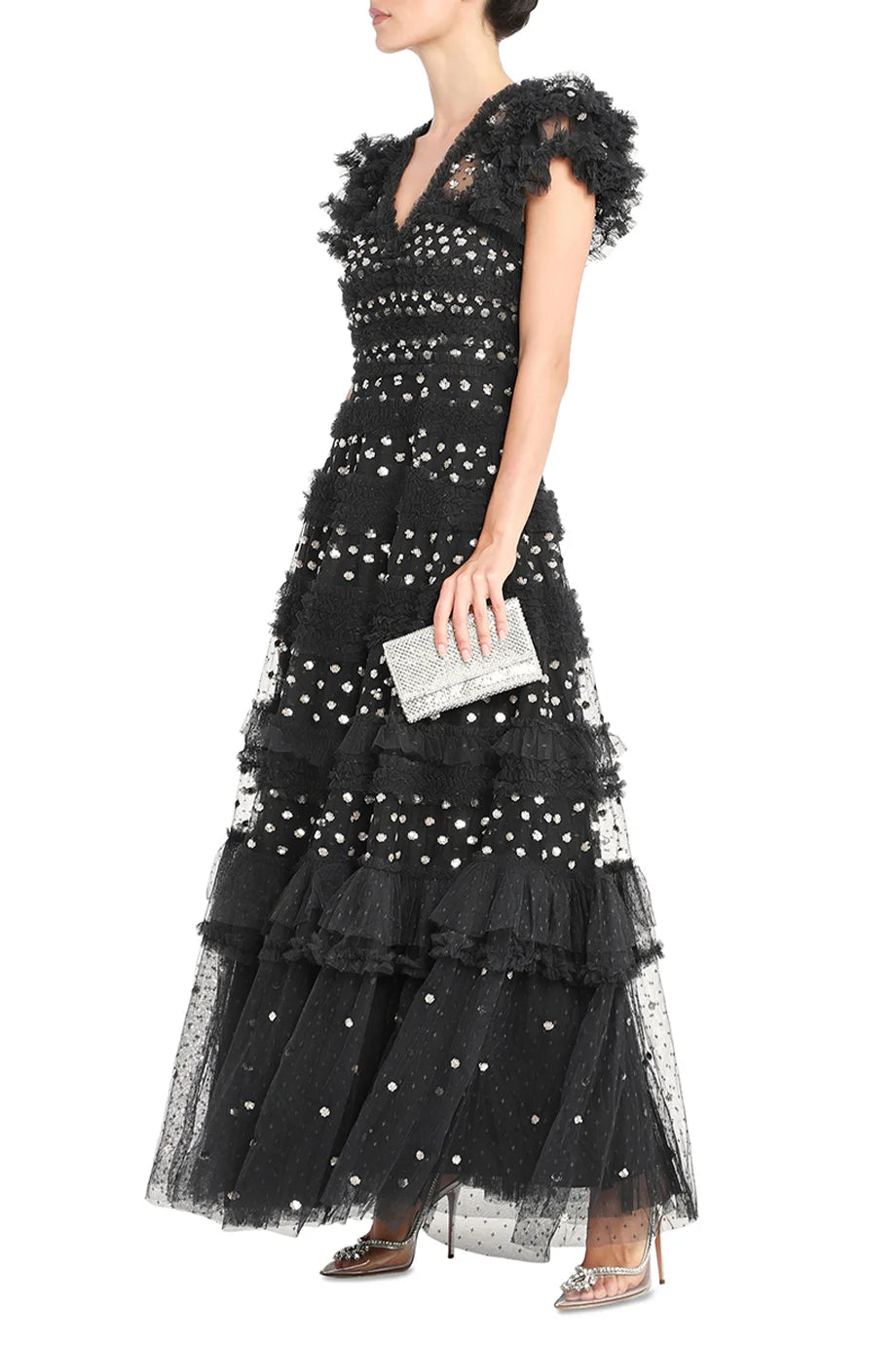 Vivian V-Neck Gown