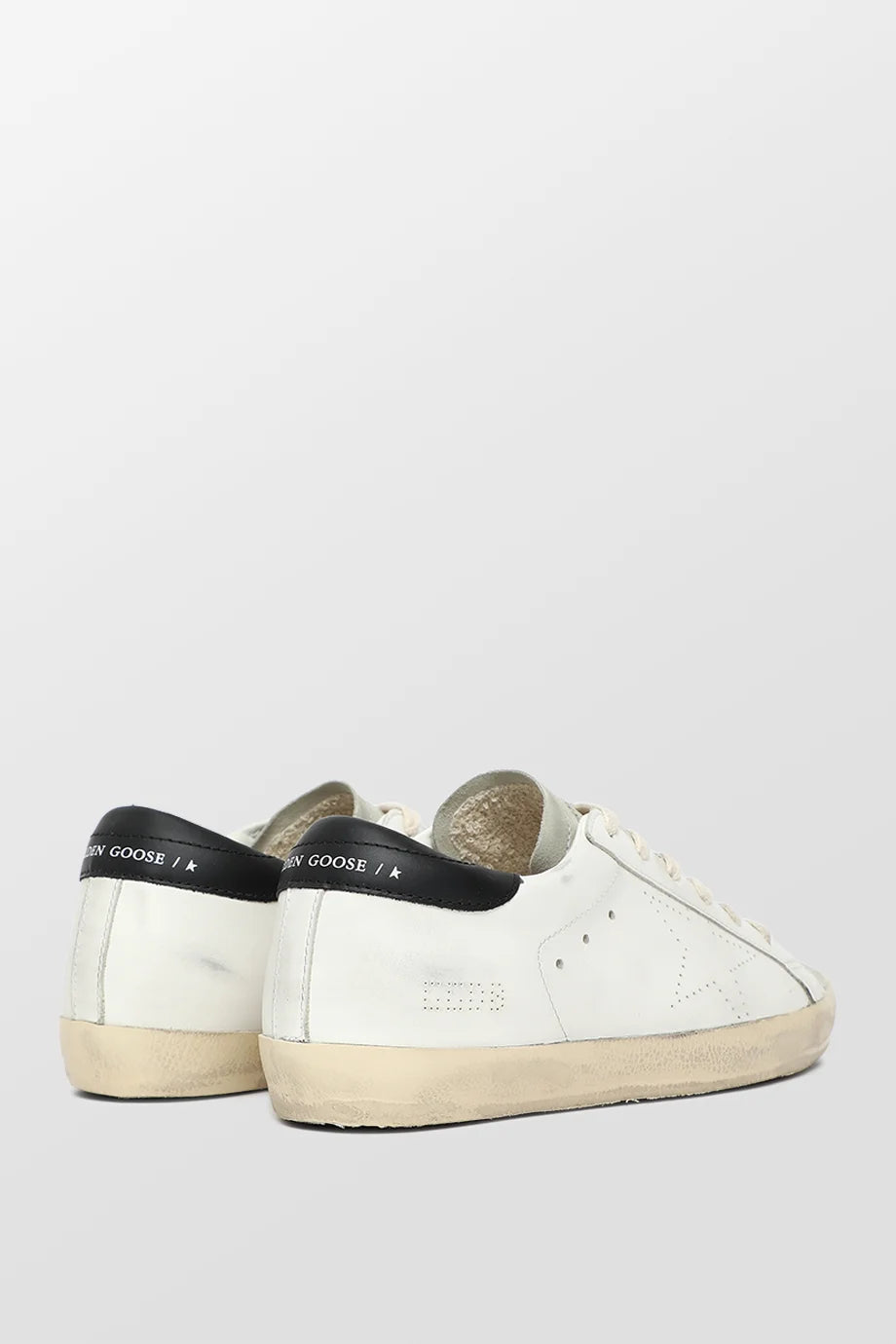 Super-Star Sneakers With Black Heel Tab