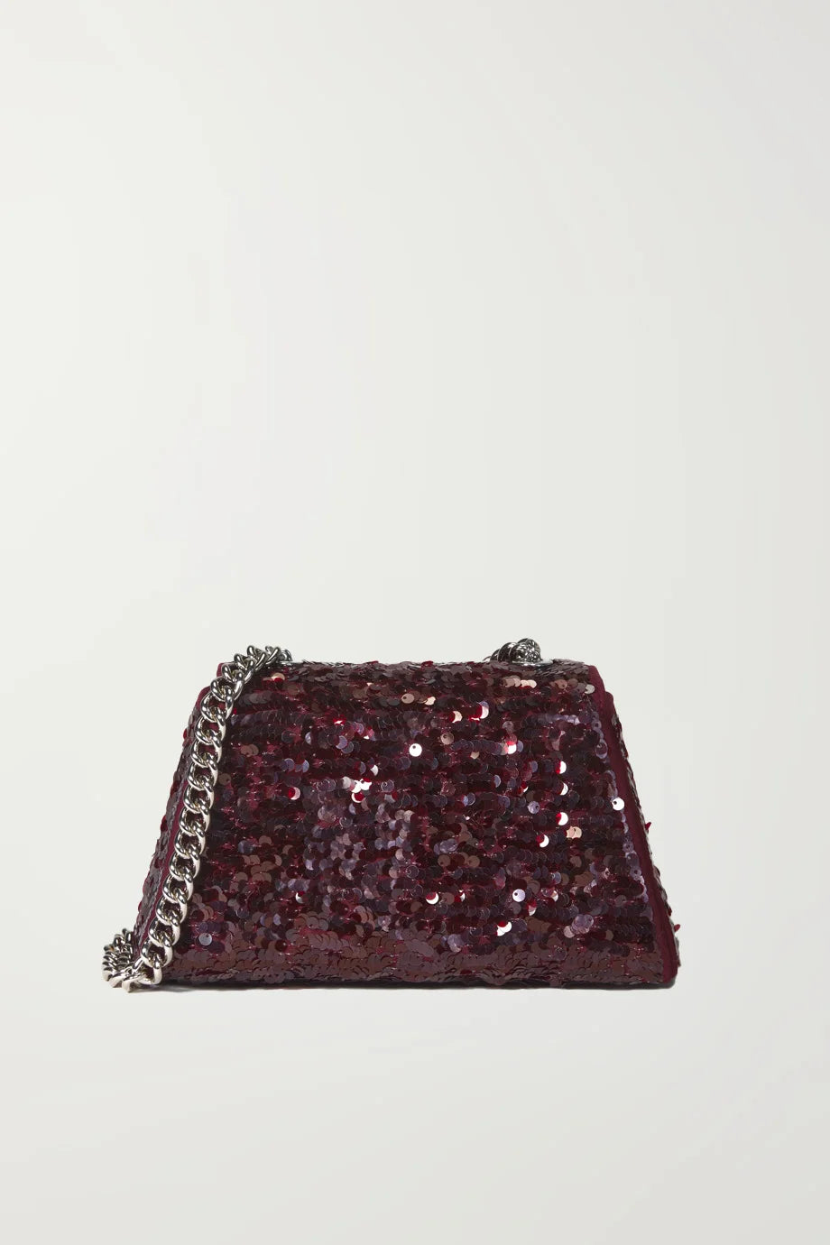 Red Sequin Bow Mini Shoulder Bag