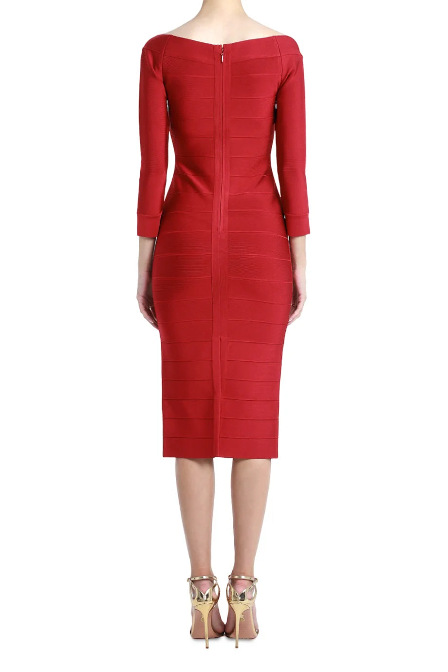 Icon Scoop Neck Midi Dress