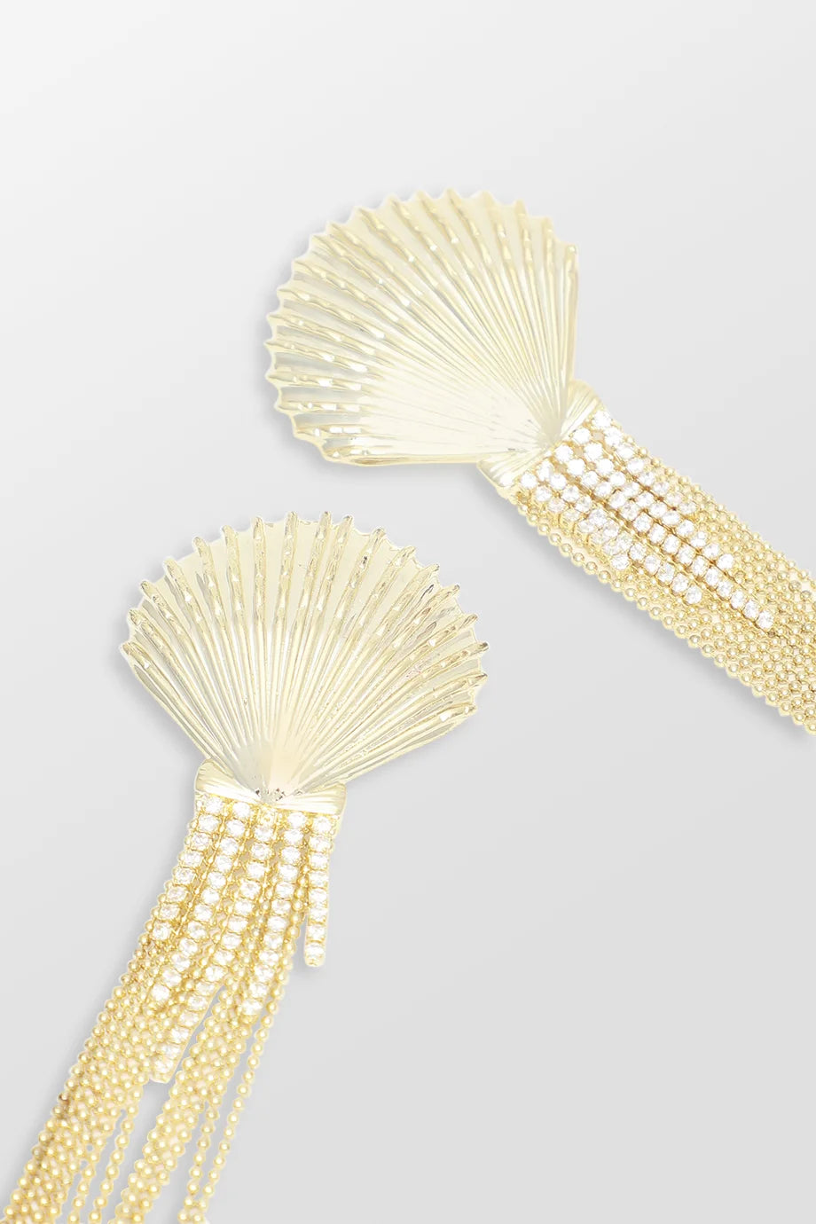 Shellona Crystal-Embellished Drop Earrings