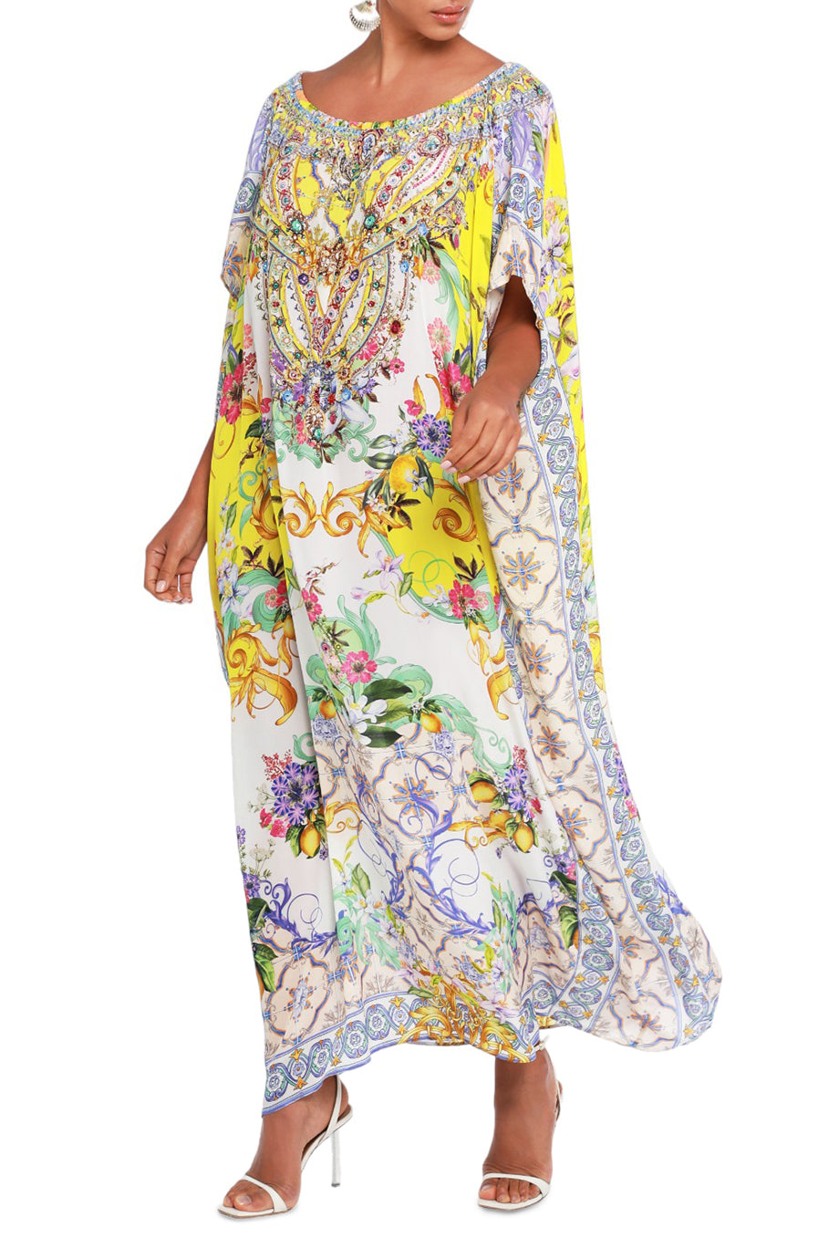 Off Shoulder Kaftan