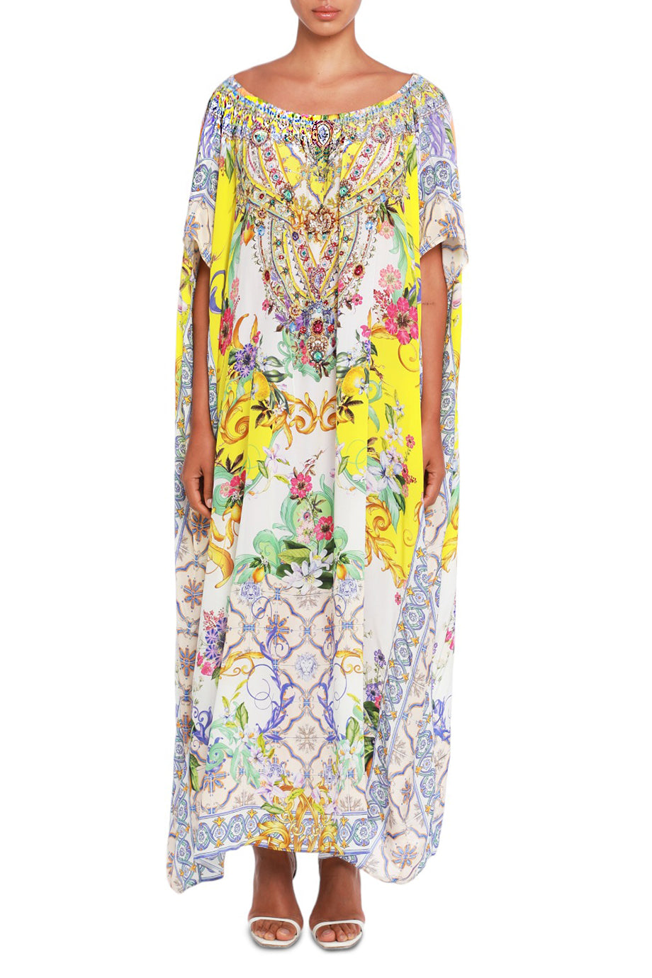 Off Shoulder Kaftan