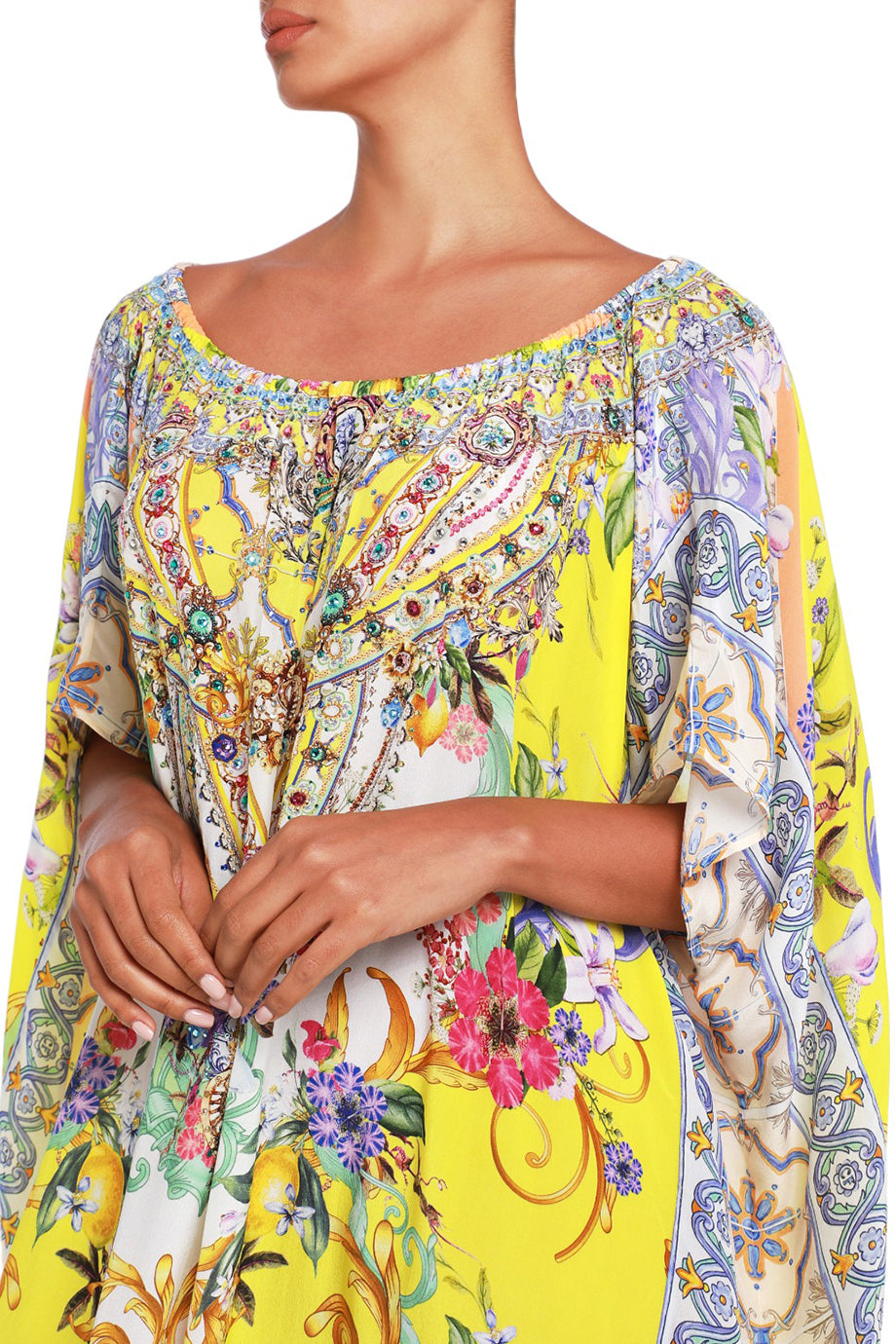Off Shoulder Kaftan