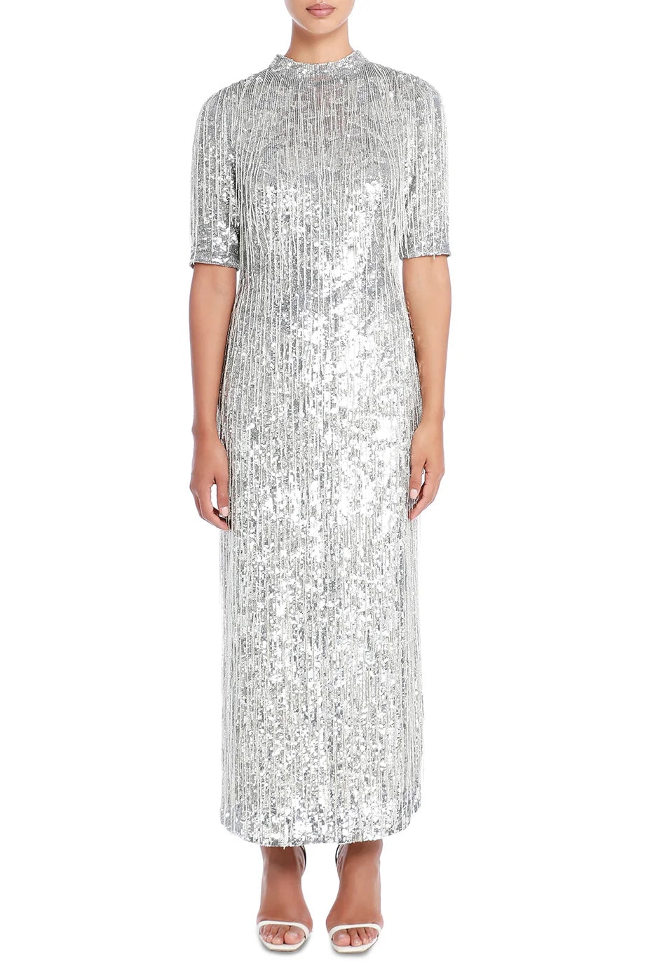 Wren Short Sleeve Ankle Length Dress