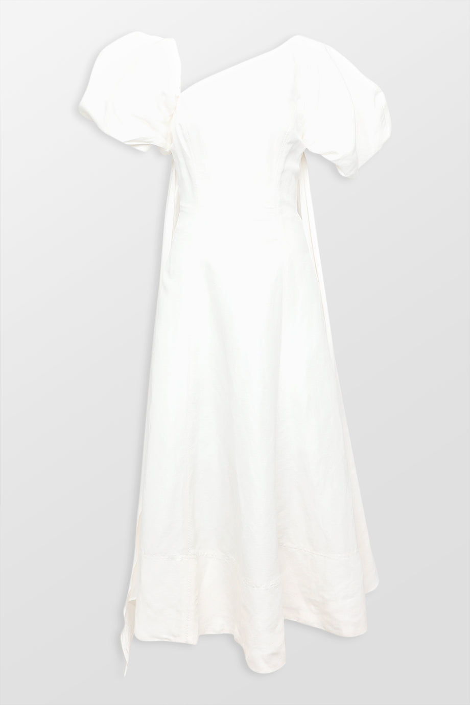 Arista Puff Sleeve Midi Dress