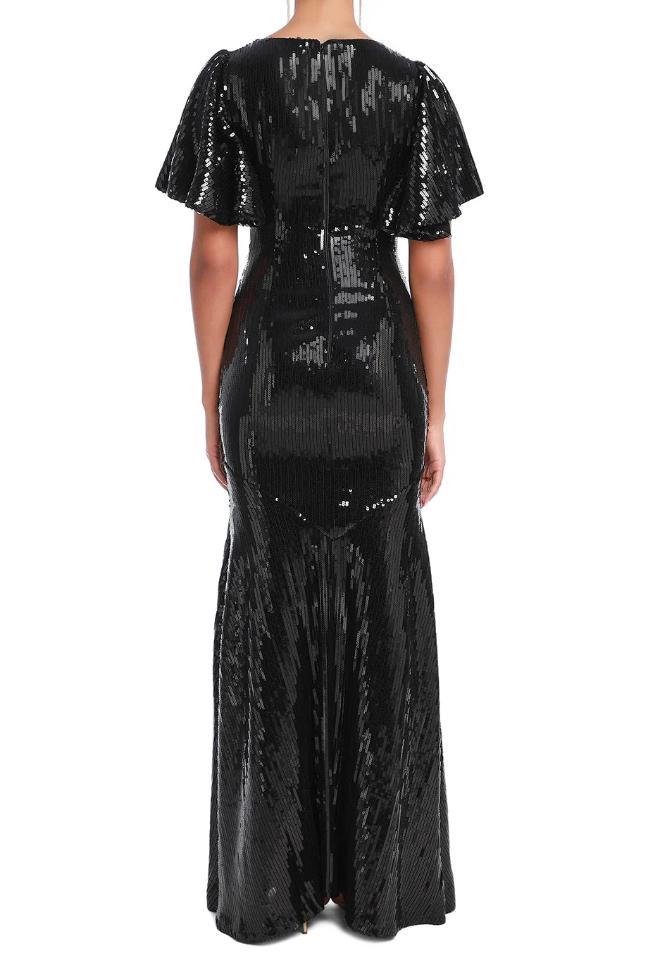 Paloma Maxi Dress With Flared Sleeve