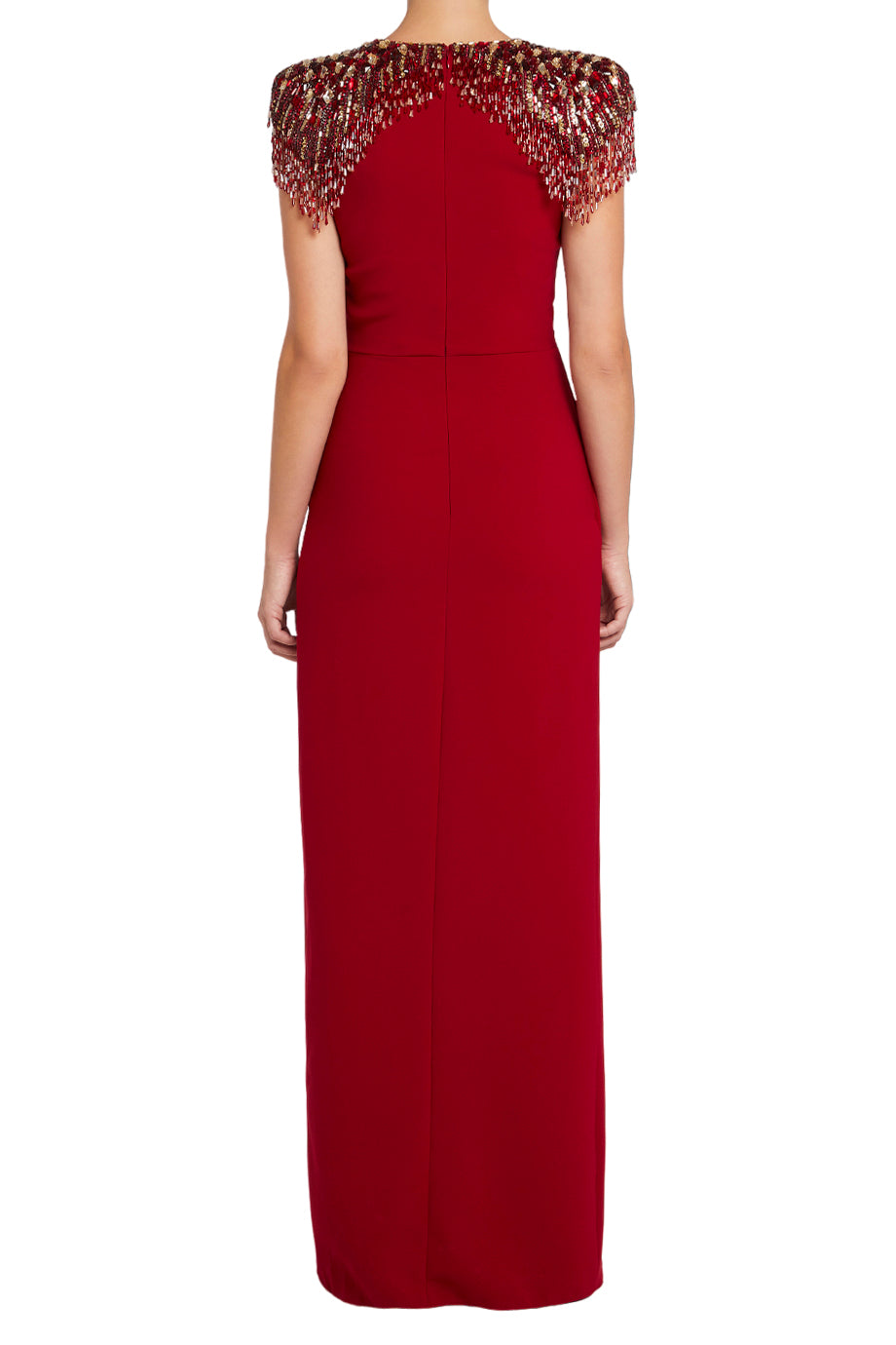 NYRA CRYSTAL EMBELLISHED DRESS