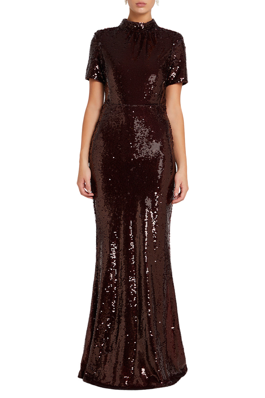 SEQUIN MAXI DRESS